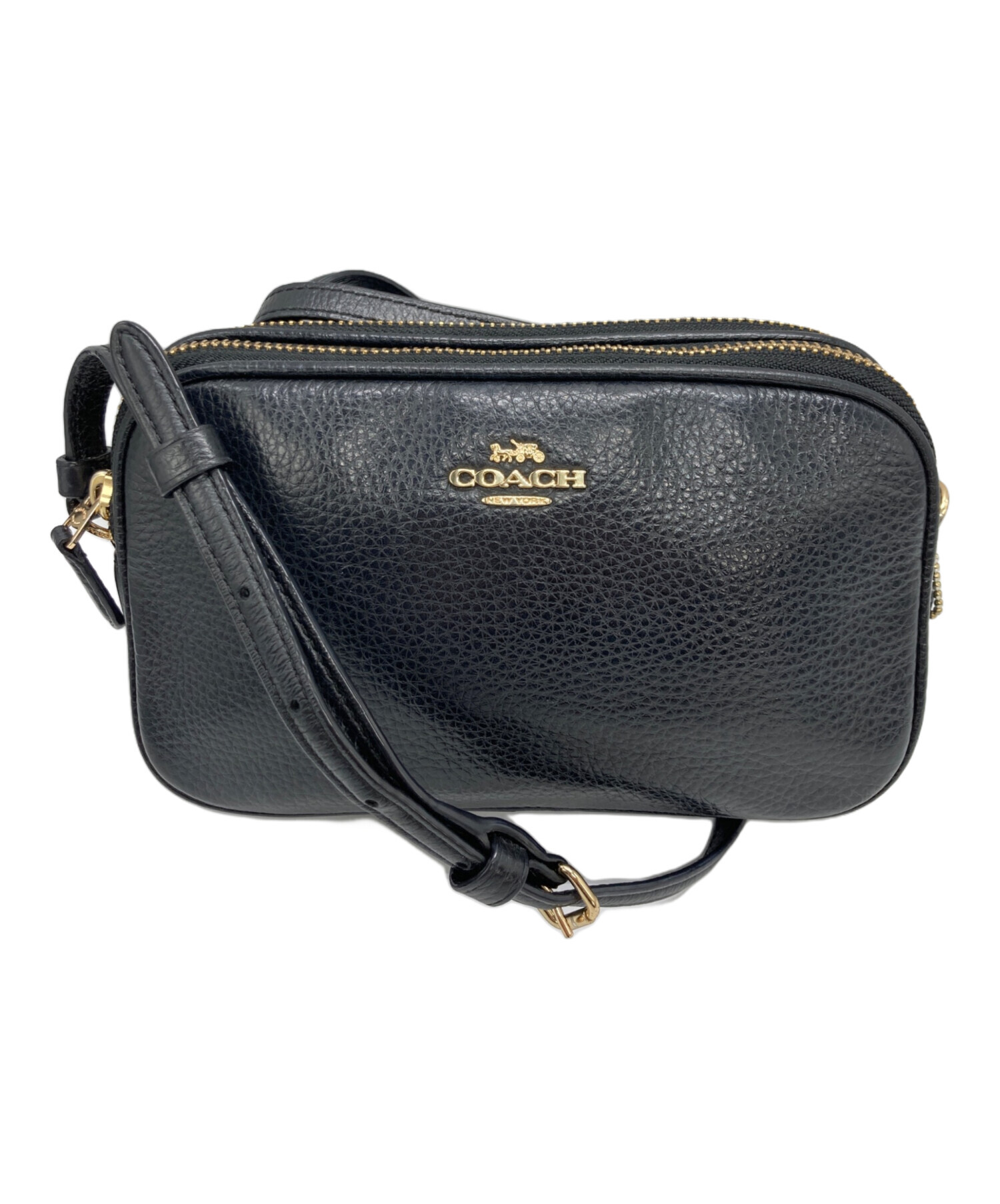 中古・古着通販】COACH (コーチ) ショルダーバッグ ブラック｜ブランド