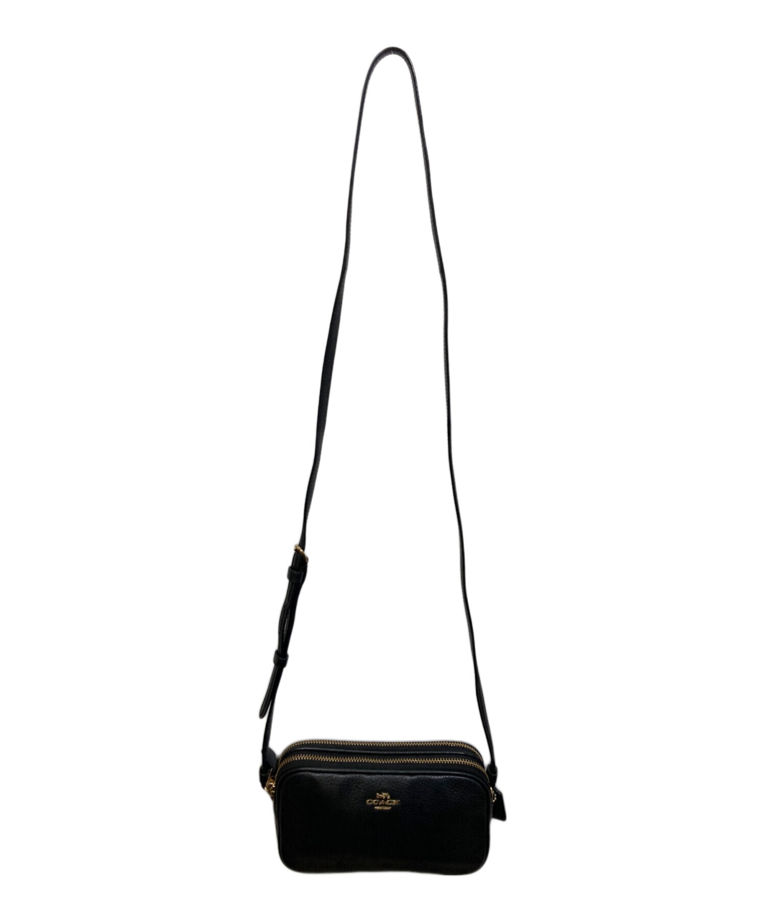中古・古着通販】COACH (コーチ) ショルダーバッグ ブラック｜ブランド