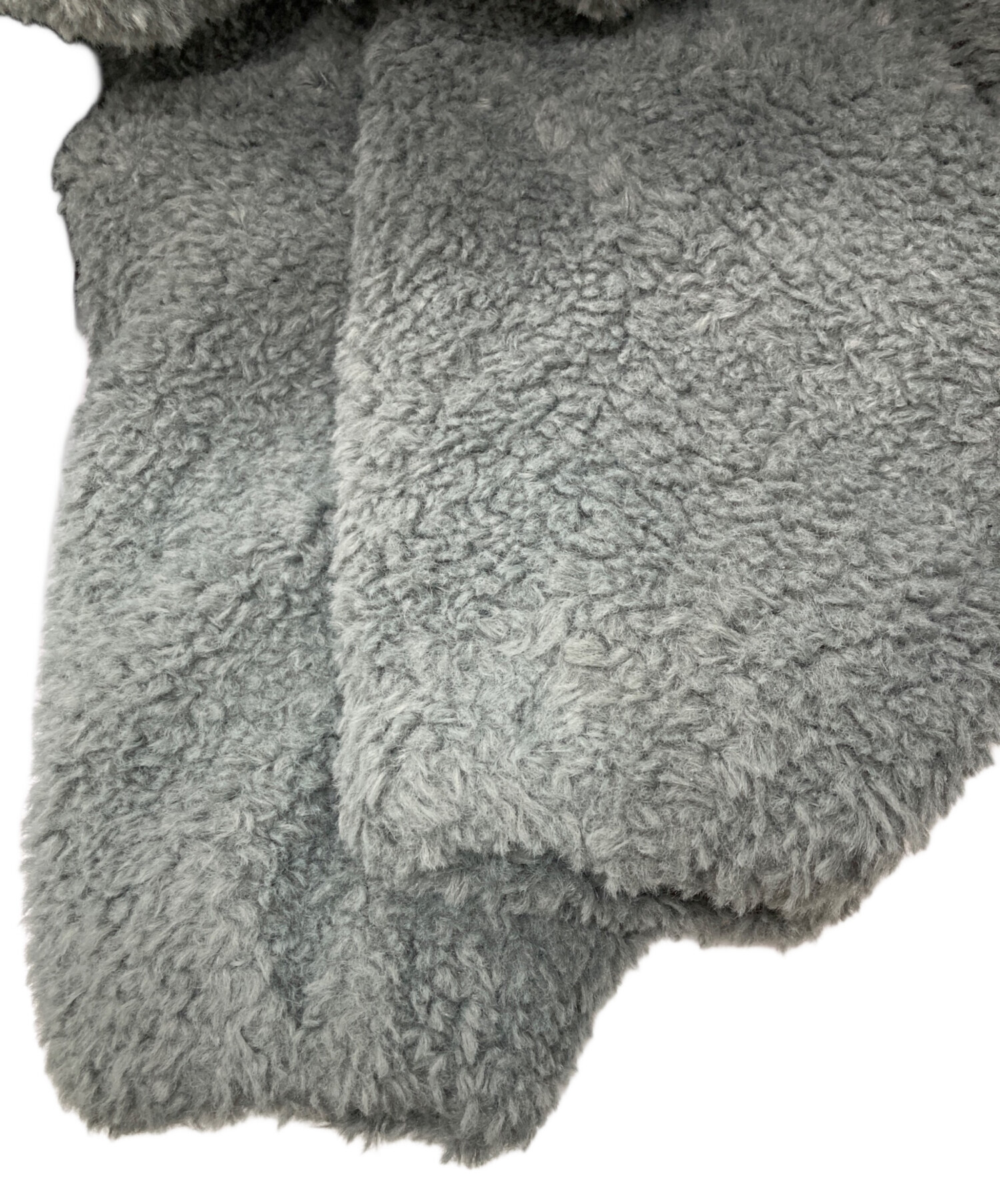 中古・古着通販】HYKE (ハイク) FAUX SHEARING MEDICAL COAT グレー