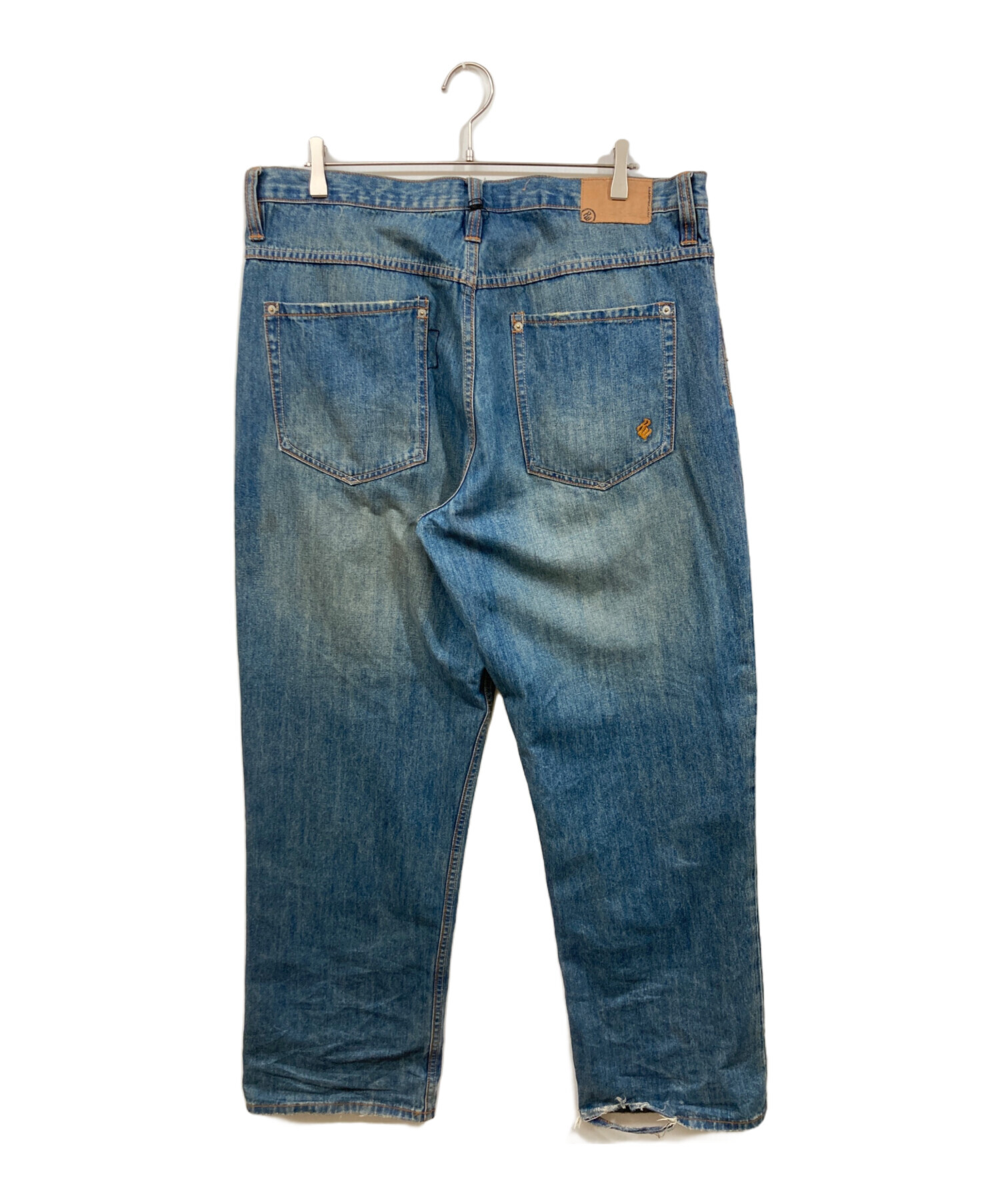 中古・古着通販】ROCA WEAR (ロカウェア) ワイドデニムパンツ ブルー 