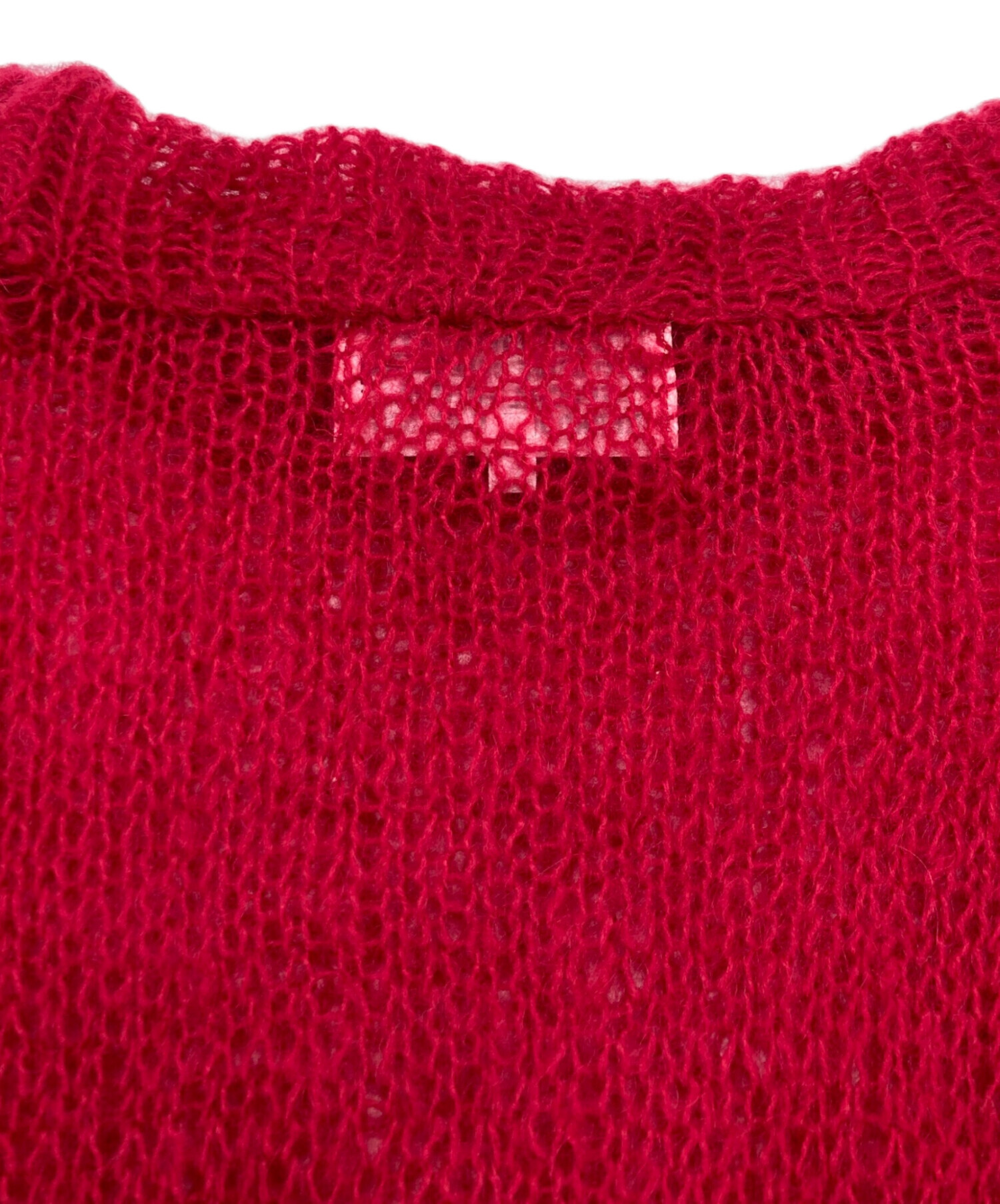 中古・古着通販】666 (666) モヘアニット レッド サイズ:SIZE M