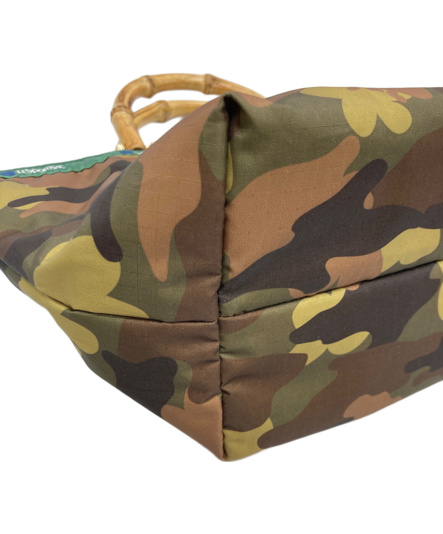 中古・古着通販】LeSportsac (レスポートサック) バンブーハンドバッグ