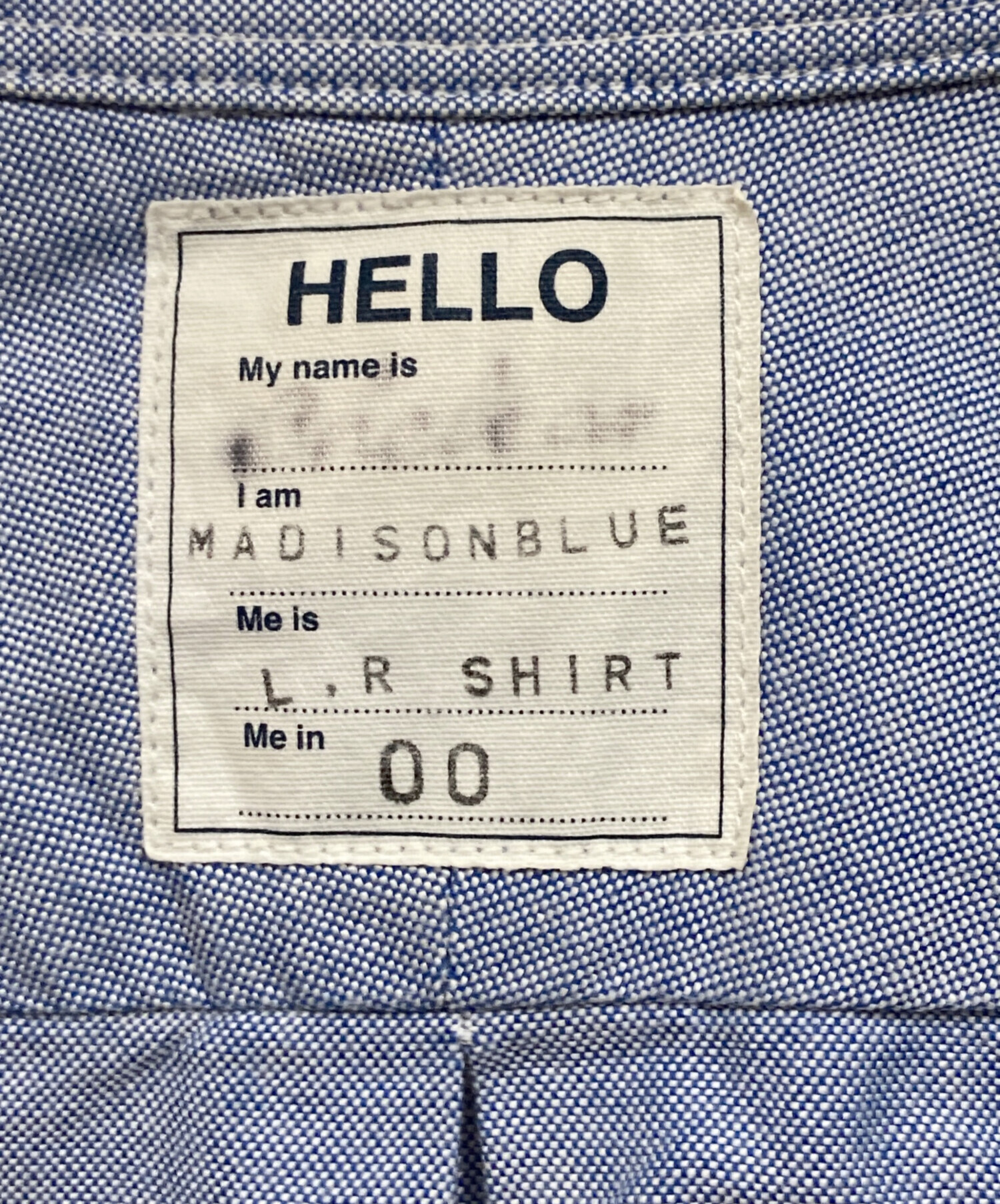 中古・古着通販】MADISON BLUE (マディソンブルー) チェルシーシャツ 