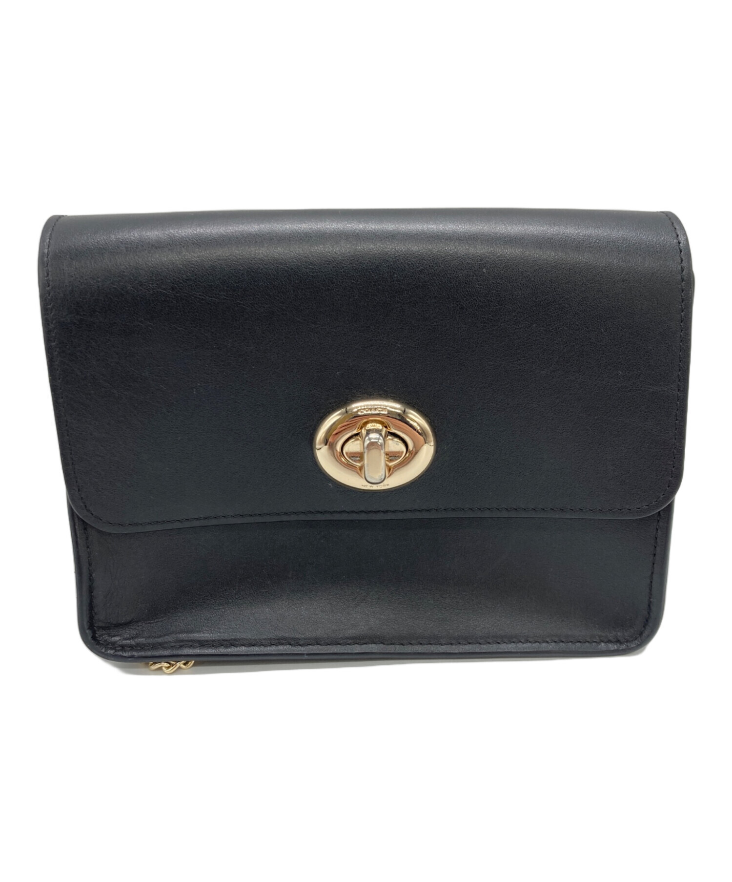 中古・古着通販】COACH (コーチ) ショルダーバッグ ブラック｜ブランド