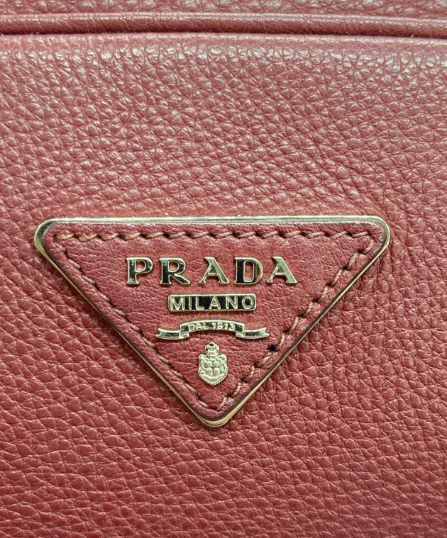 中古・古着通販】PRADA (プラダ) 2WAYショルダーバッグ ボルドー