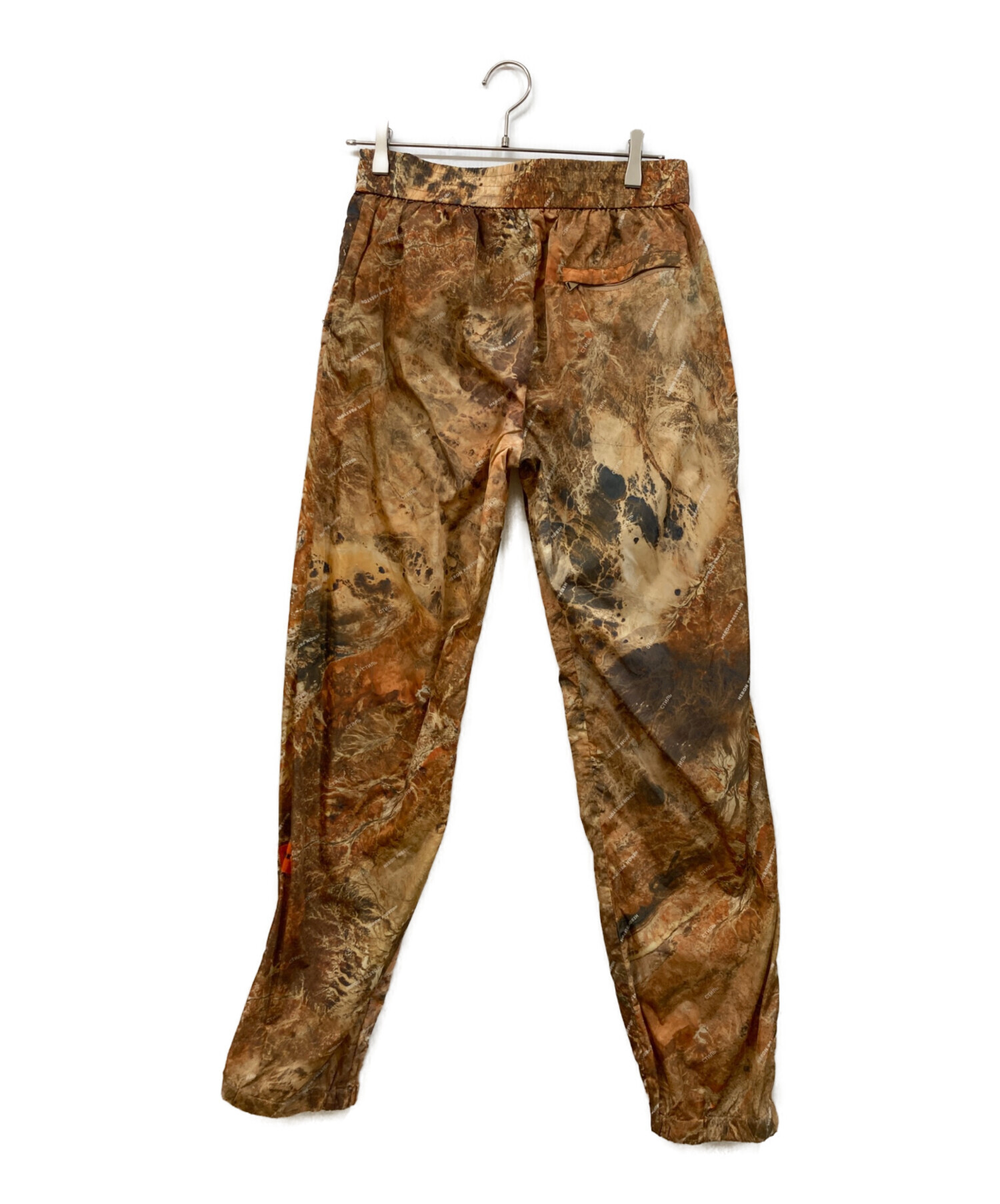 HERON Preston ナイロンパンツ 中古・古着通販】HERON PRESTON (ヘロンプレストン) CAMO NYLON PANTS