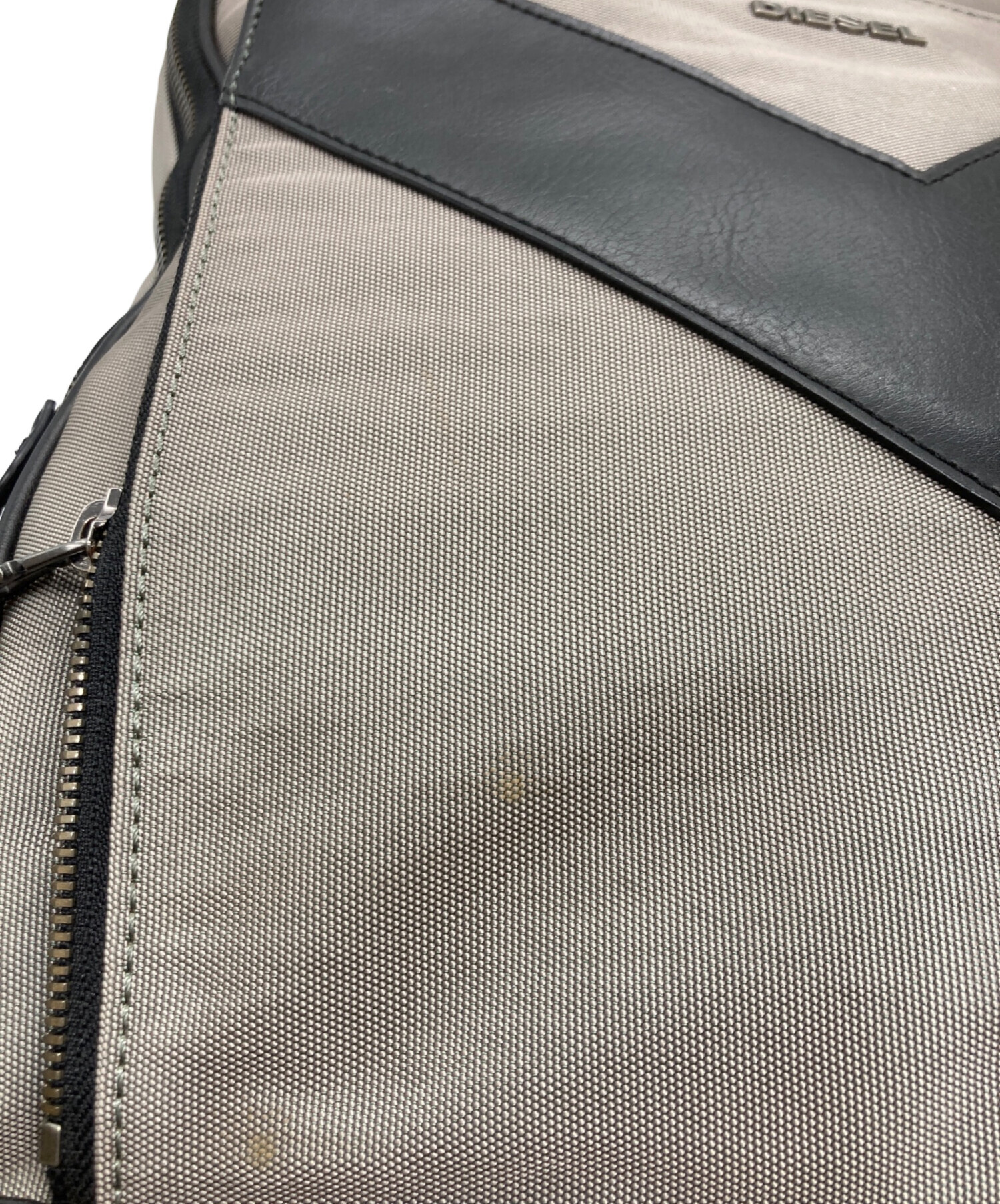 中古・古着通販】DIESEL (ディーゼル) ロゴバックパック ブラウン 