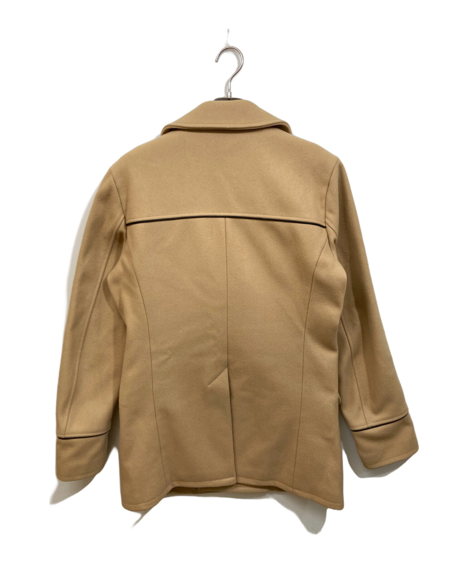 中古・古着通販】wjk (ダブルジェイケー) Pコート ベージュ サイズ