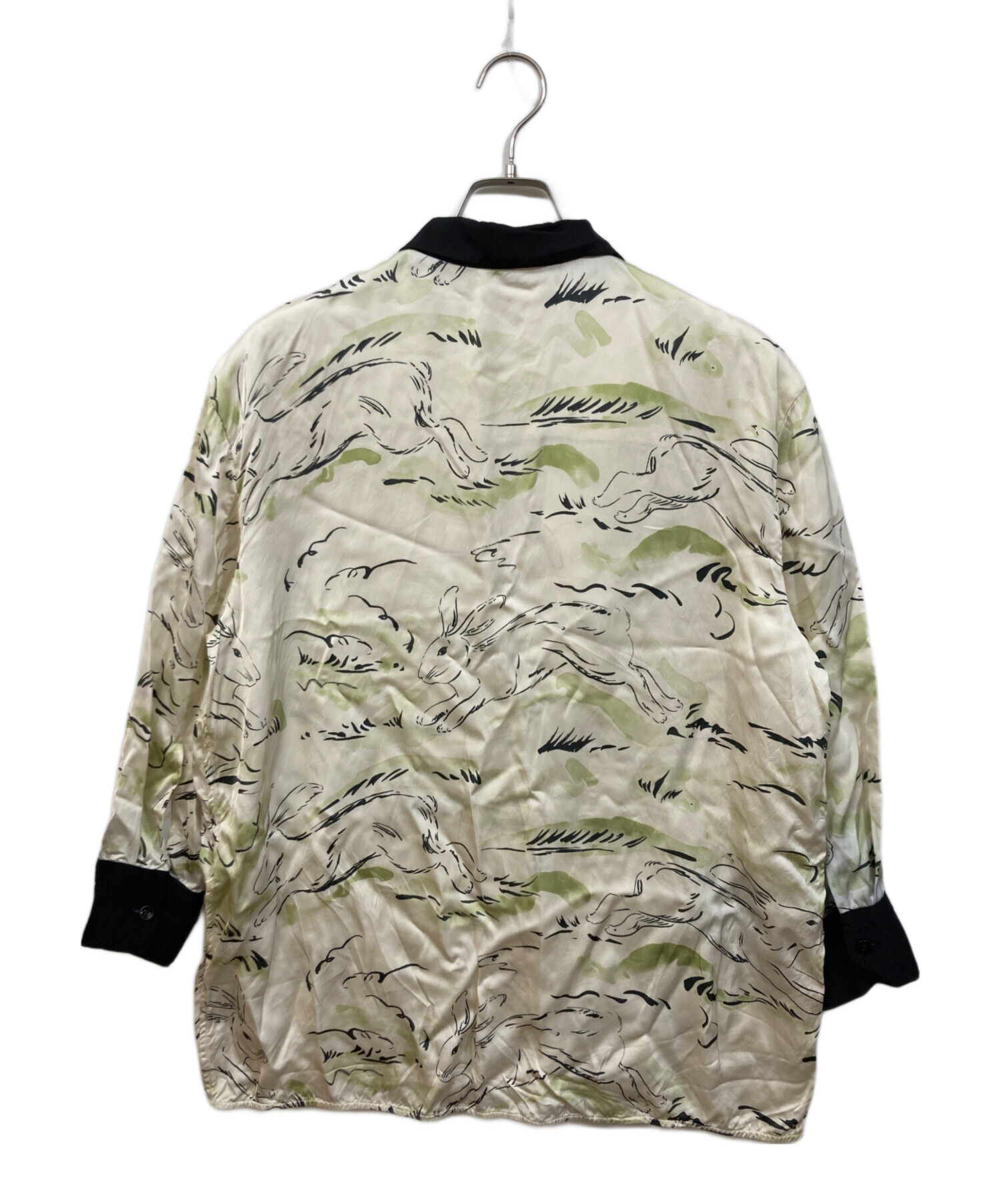 中古・古着通販】JIL SANDER (ジルサンダー) ラビット総柄ラペル切替 