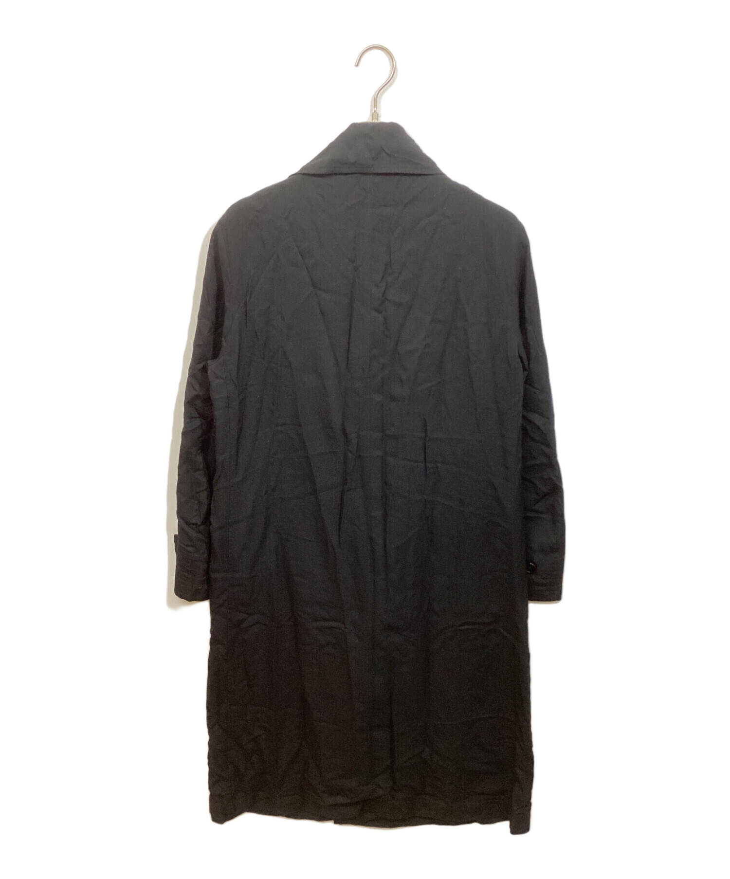 中古・古着通販】GROUND Y (グラウンドワイ) ダブルコート ブラック
