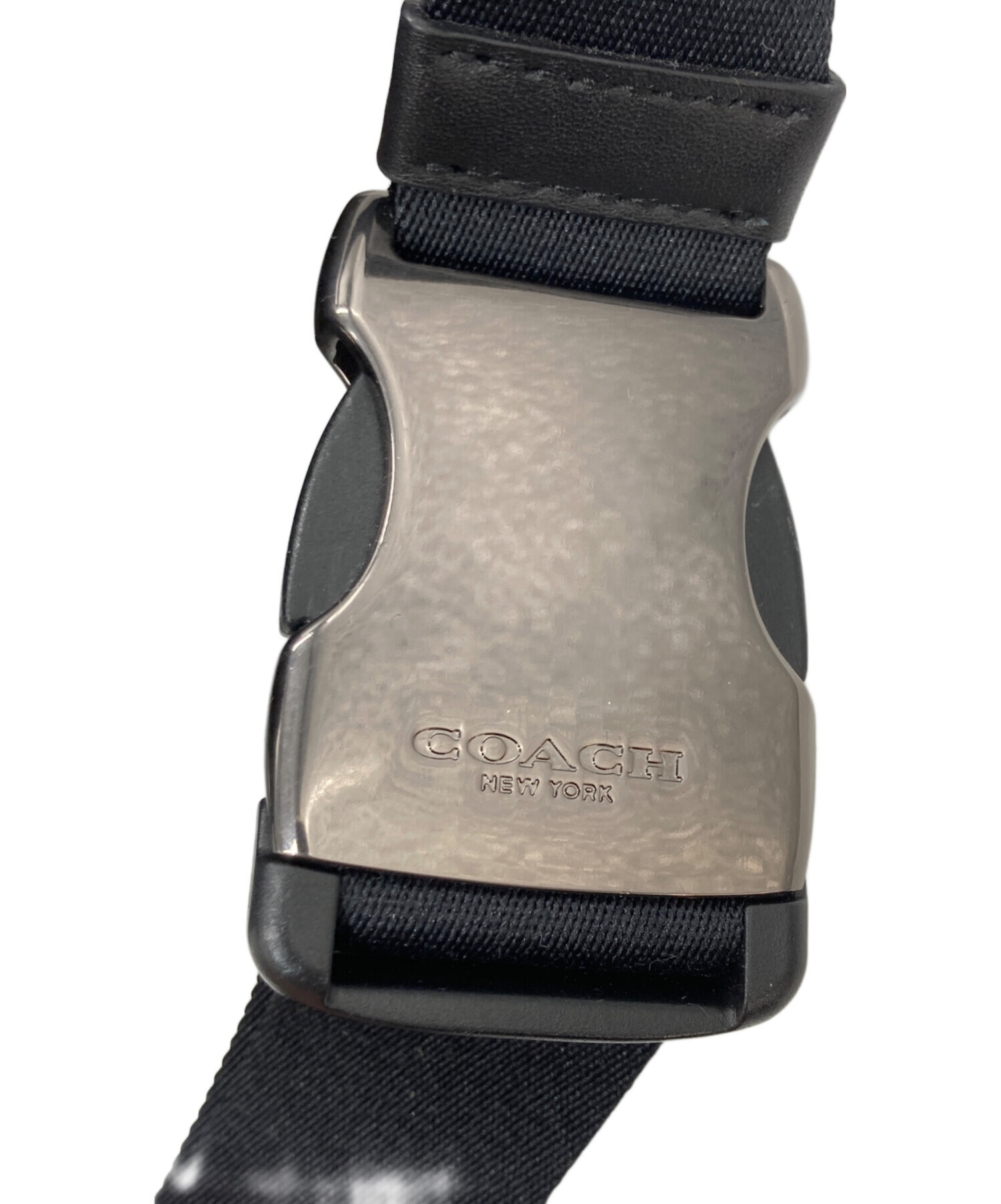 中古・古着通販】COACH (コーチ) ボディーバッグ ブラック｜ブランド