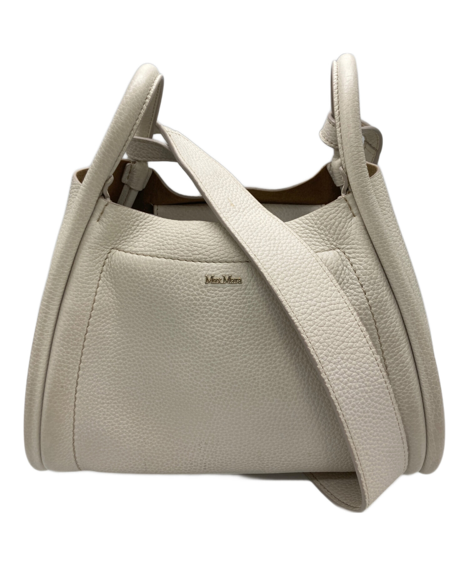 中古・古着通販】MaxMara (マックスマーラ) カーフレザースモール 