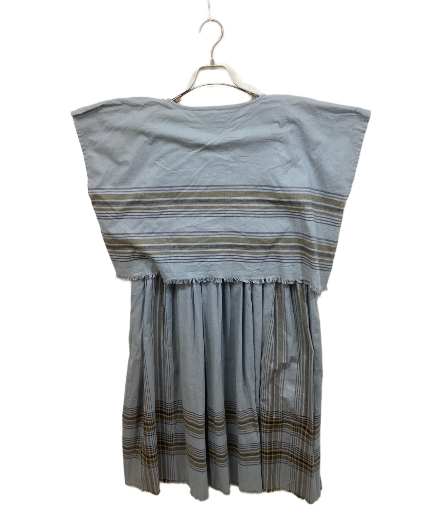 中古・古着通販】ISSEY MIYAKE (イッセイミヤケ) デザインワンピース