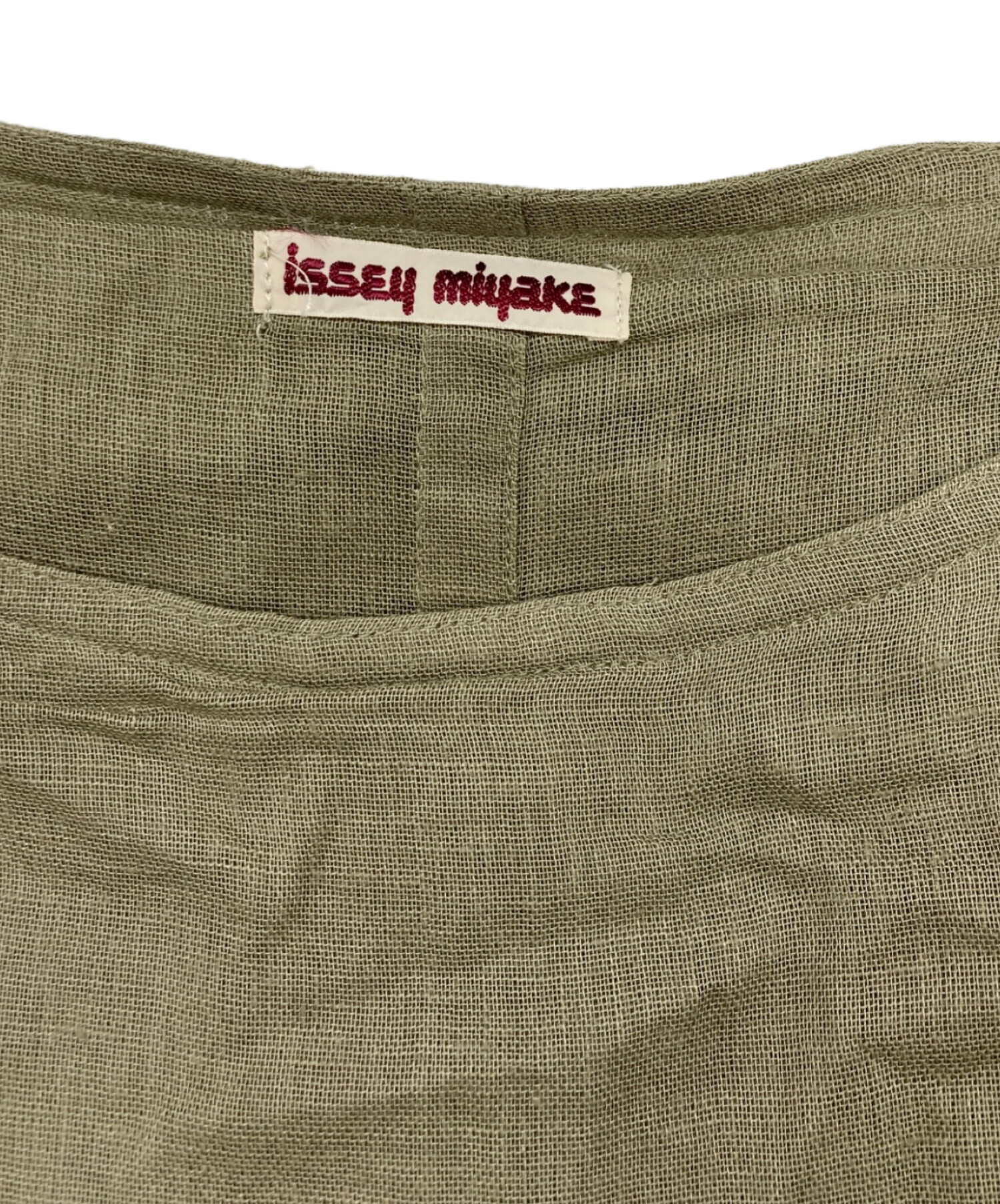 中古・古着通販】ISSEY MIYAKE (イッセイミヤケ) セーラーカラーリネン 