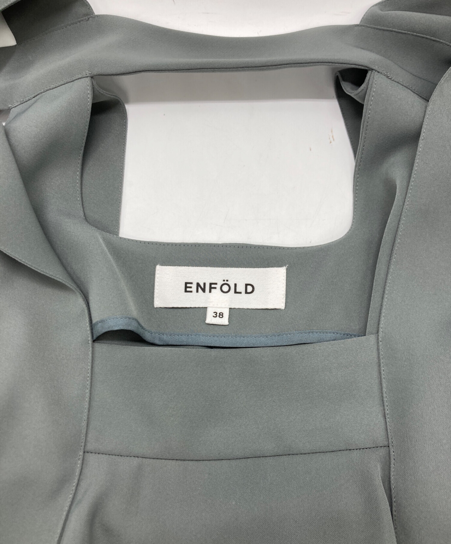 中古・古着通販】ENFOLD (エンフォルド) FLARE SLIT JUMPER-SKIRT