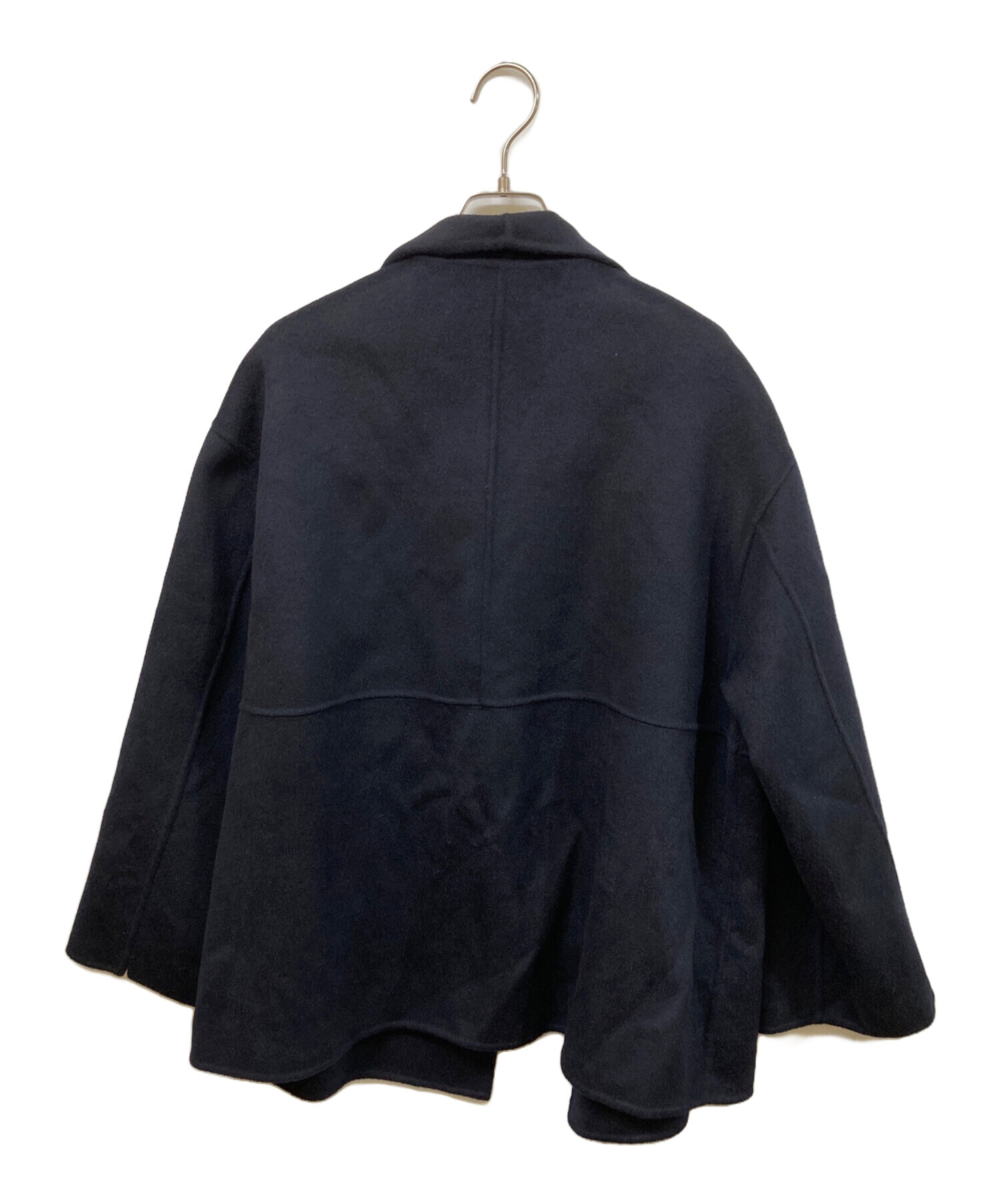 Plage プラージュ ハミルトンハーフコート 中古・古着通販】Plage (プラージュ) ハミルトンハーフコート ネイビー