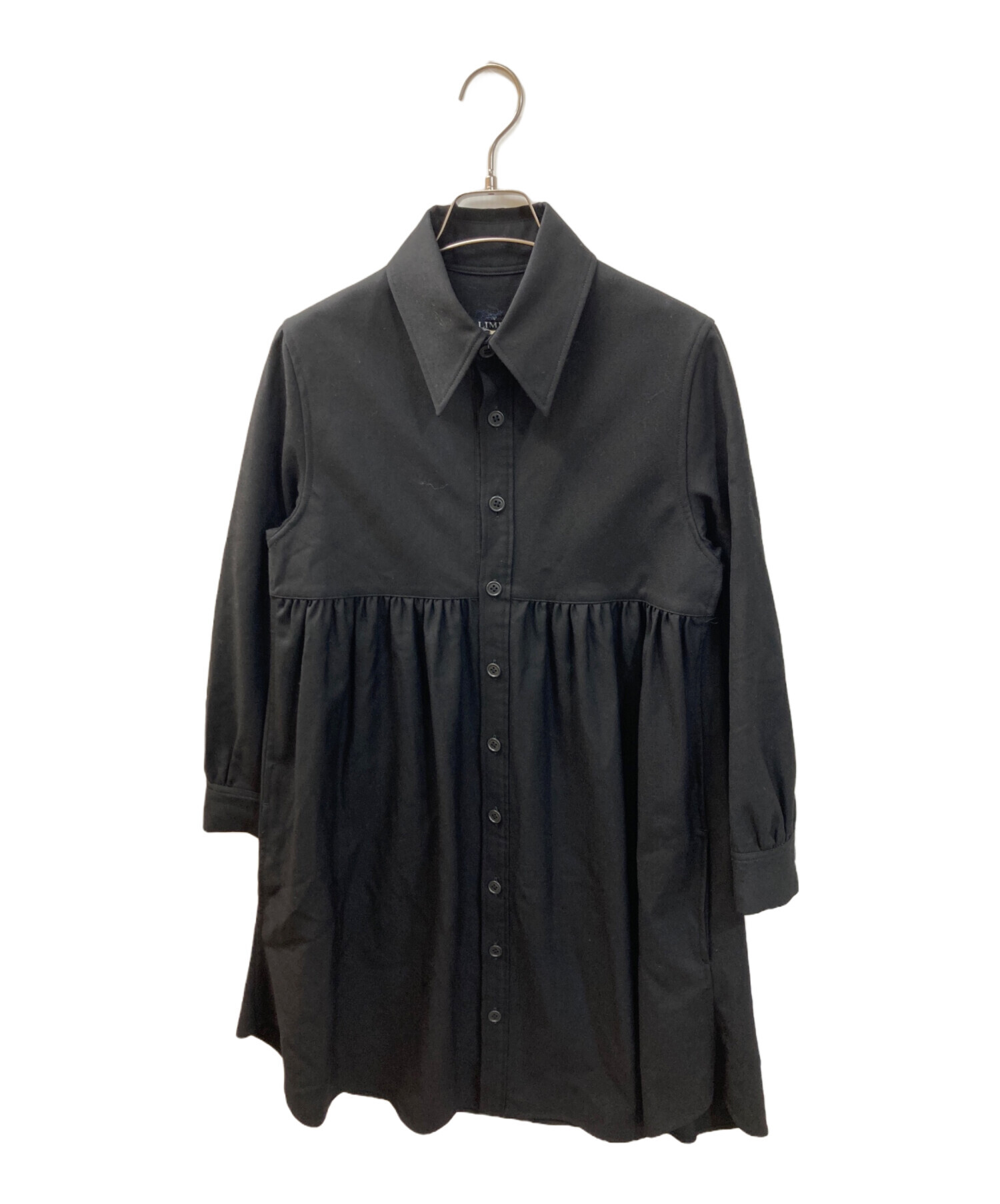 中古・古着通販】LIMI feu (リミフゥ) ギャザーシャツワンピース
