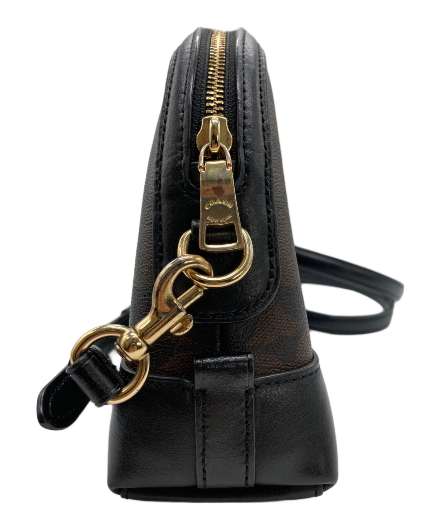 中古・古着通販】COACH (コーチ) シグネチャー ショルダーバッグ 