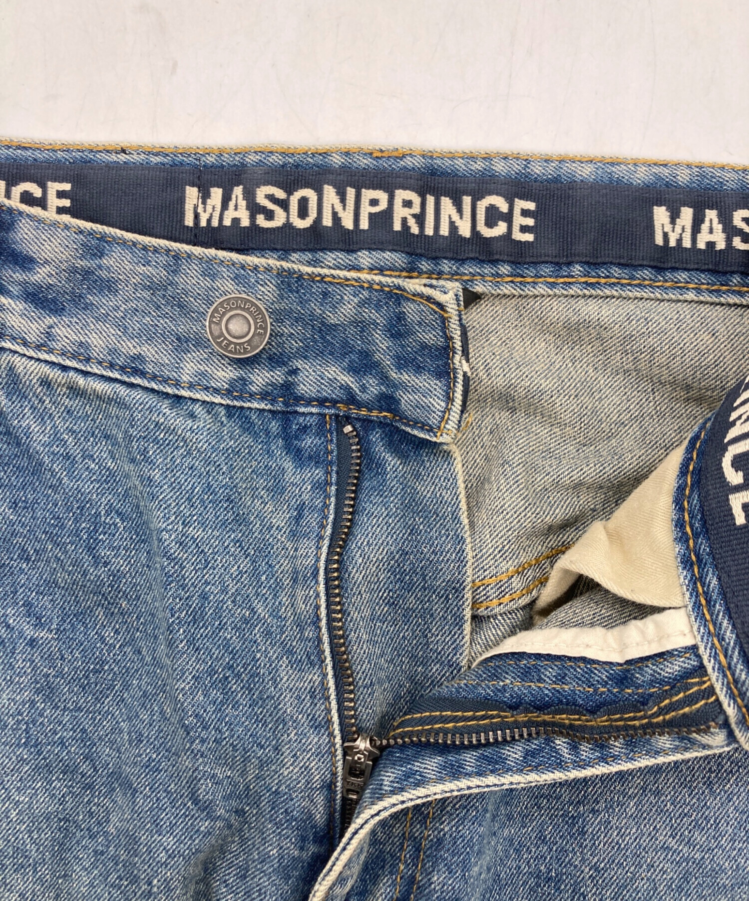 中古・古着通販】MASONPRINCE (メゾンプリンス) ペイント加工デニム