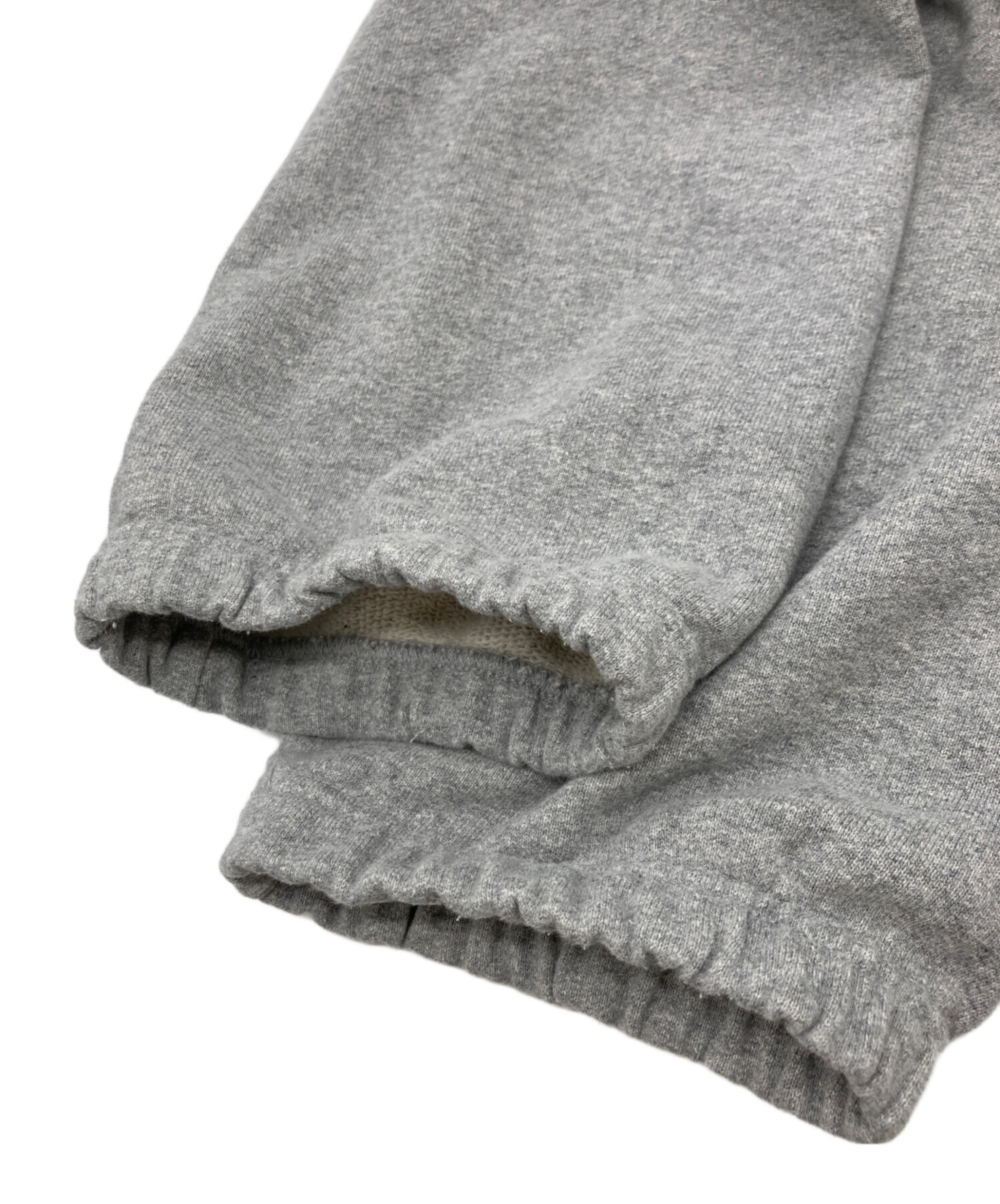 【JUN NAKAYAMA】ジュンナカヤマ グレー フード付きスウェット JUN NAKAYAMA ジュンナカヤマ ダメージスウェットシャツ メンズ SIZE L