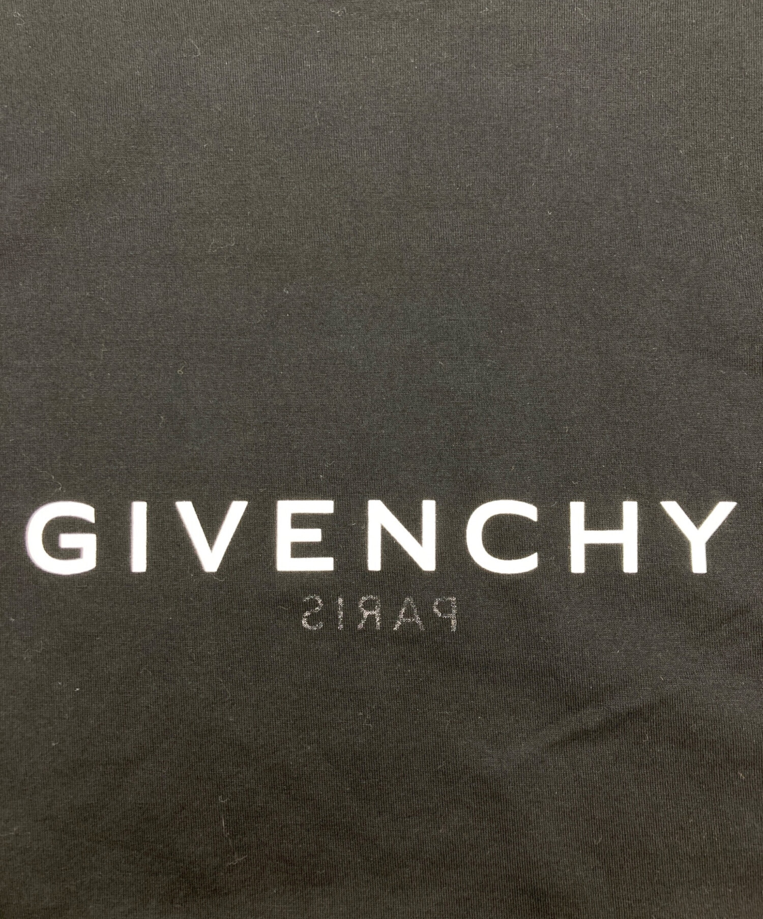 中古・古着通販】GIVENCHY (ジバンシィ) リバースロゴプリントTシャツ 