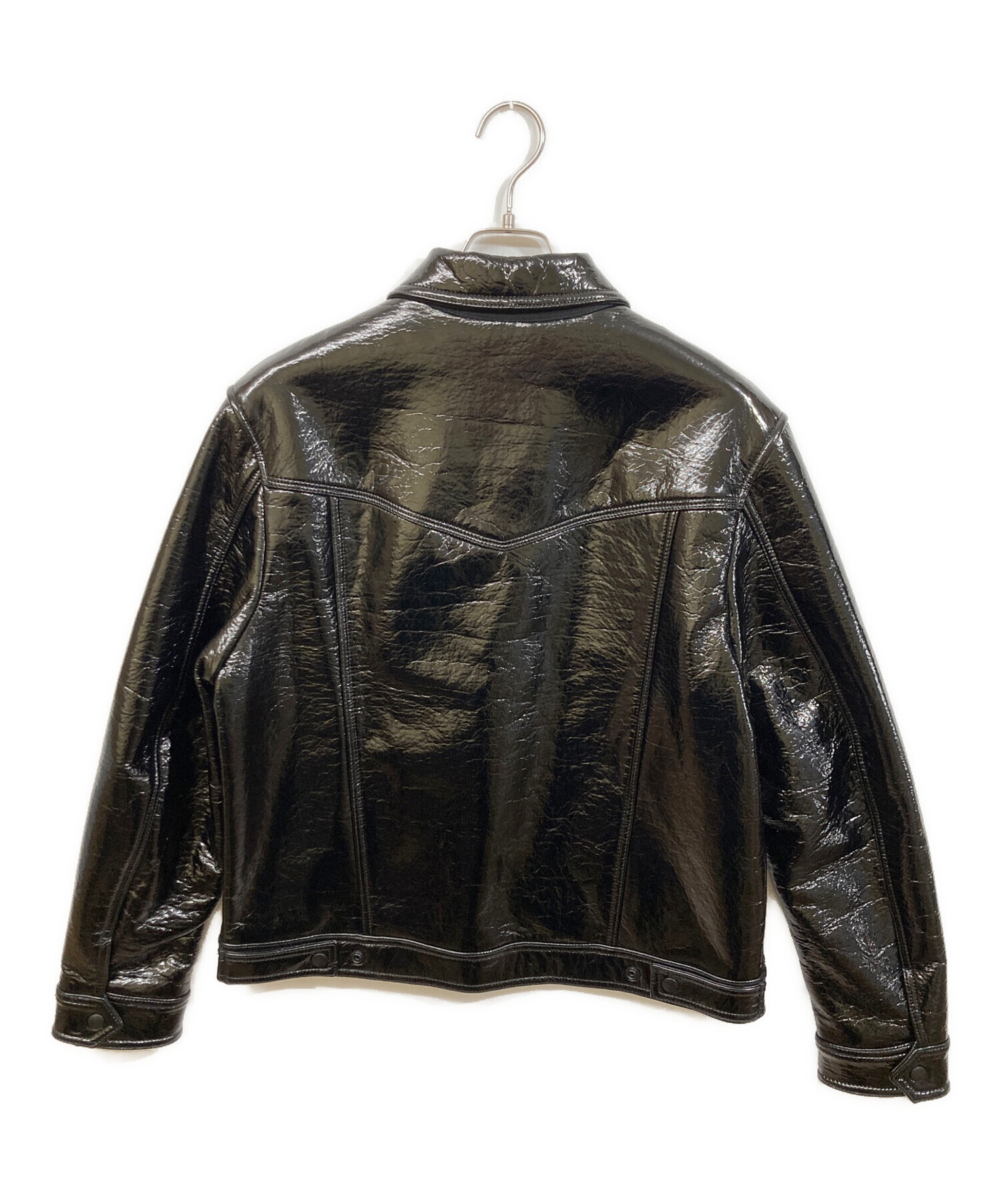 中古・古着通販】DIESEL (ディーゼル) J-LOU Leatherette ジャケット