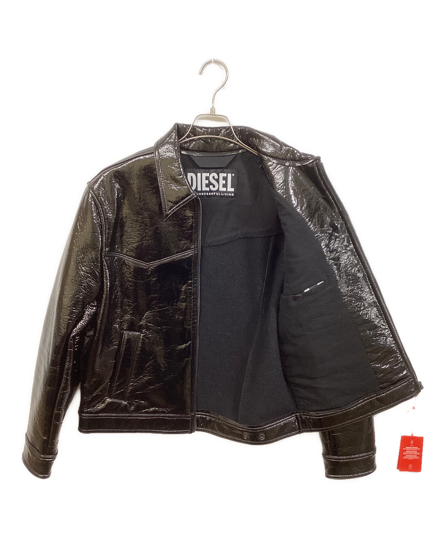 中古・古着通販】DIESEL (ディーゼル) J-LOU Leatherette ジャケット