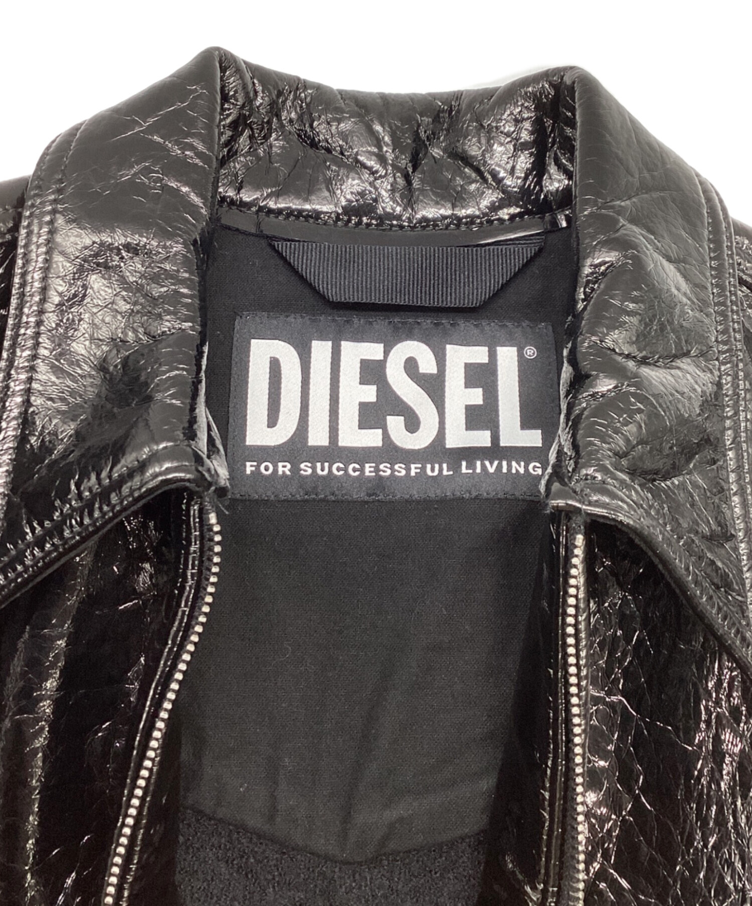 中古・古着通販】DIESEL (ディーゼル) J-LOU Leatherette ジャケット