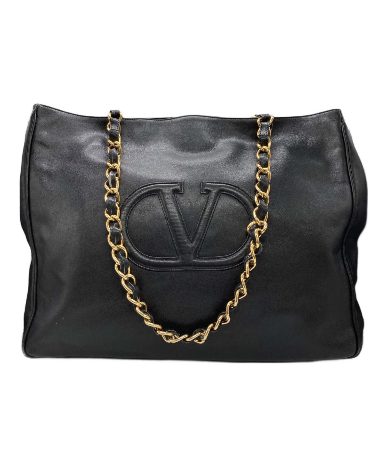 中古・古着通販】VALENTINO (ヴァレンティノ) ロゴ型押しチェーン 