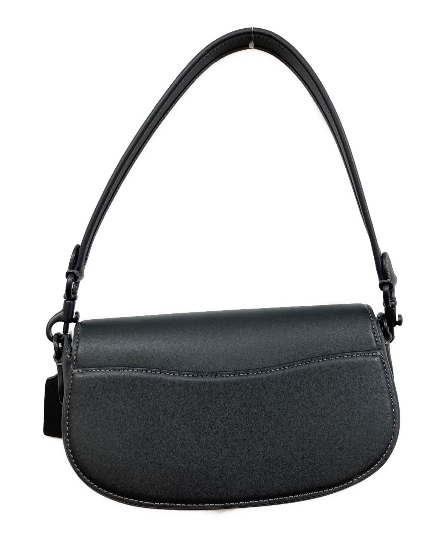 中古・古着通販】COACH (コーチ) エミー サドル バッグ 23 ブラック 