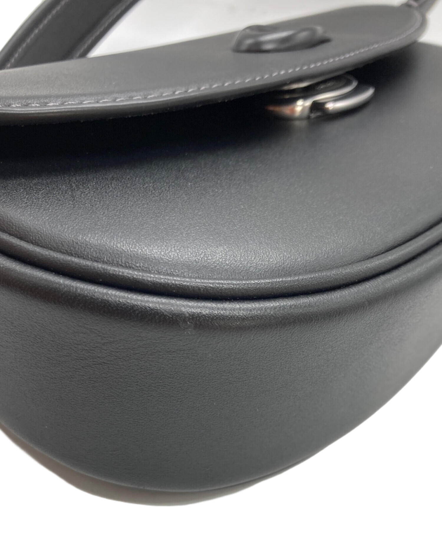 中古・古着通販】COACH (コーチ) エミー サドル バッグ 23 ブラック 
