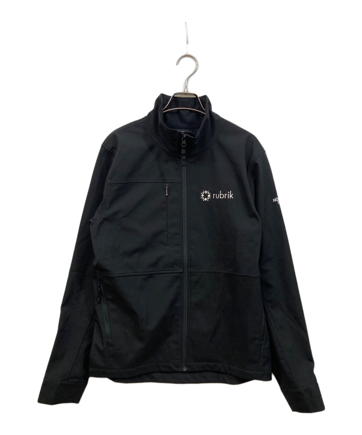 THE NORTH FACE ノースフェイス ソフトシェルジャケット アウトドア ブラック(メンズ XL)中古 古着 V9873 中古・古着通販】THE NORTH FACE (ザ ノース フェイス) ソフトシェル