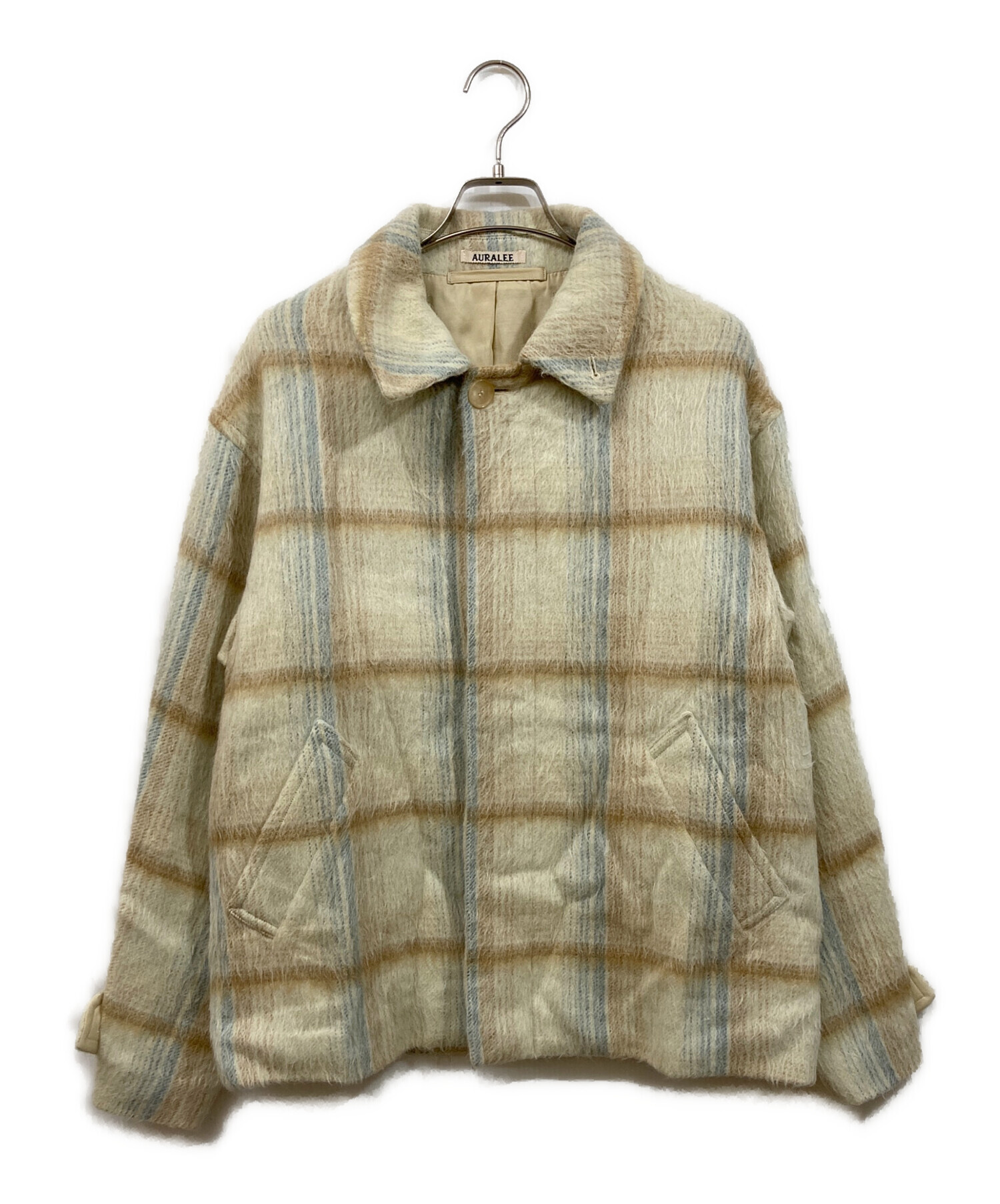 Tsuntsuko様 AURALEE SURI ALPACA SHAGGY 中古・古着通販】AURALEE (オーラリー) SURI ALPACA SHAGGY CHECK