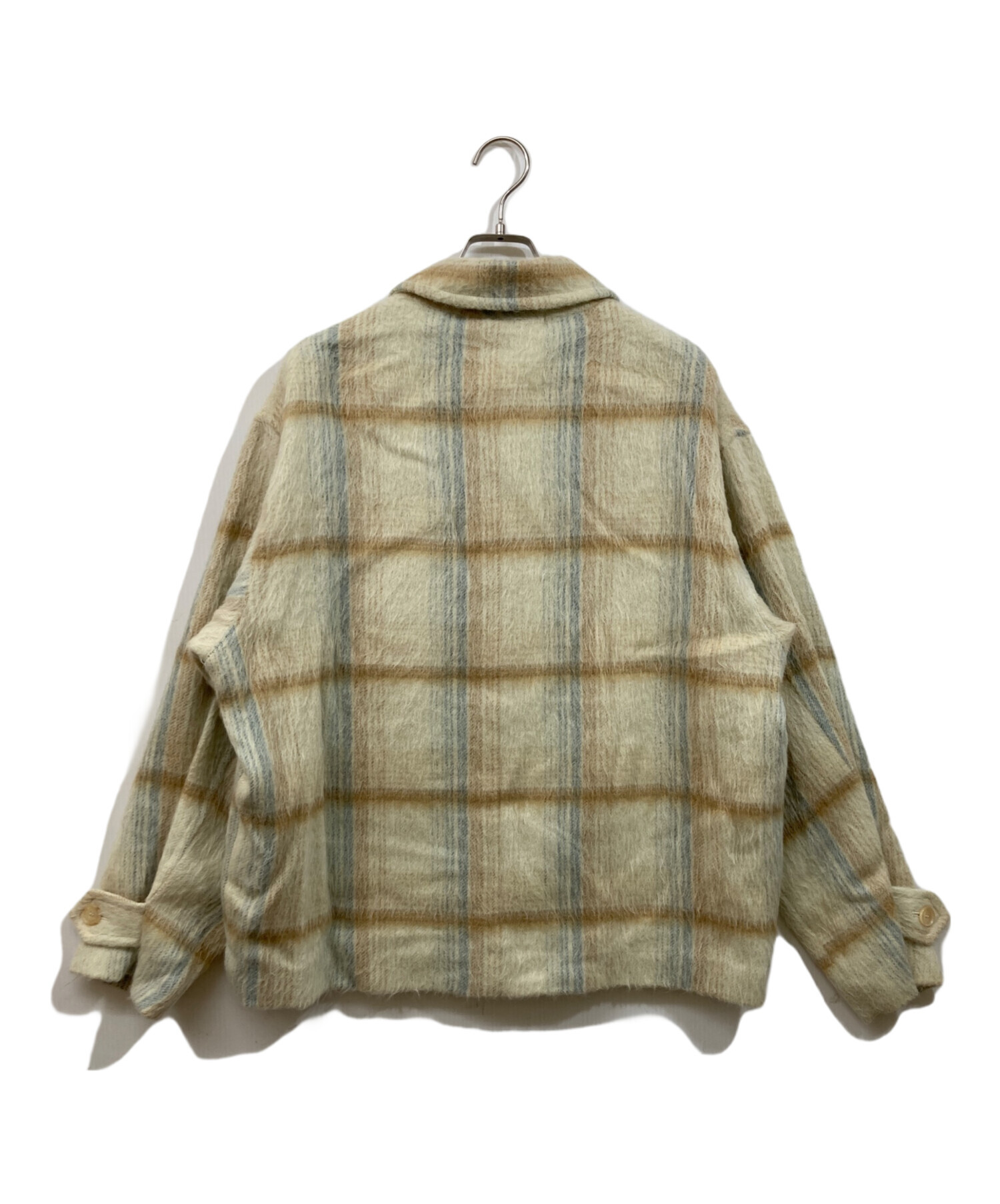 中古・古着通販】AURALEE (オーラリー) SURI ALPACA SHAGGY CHECK