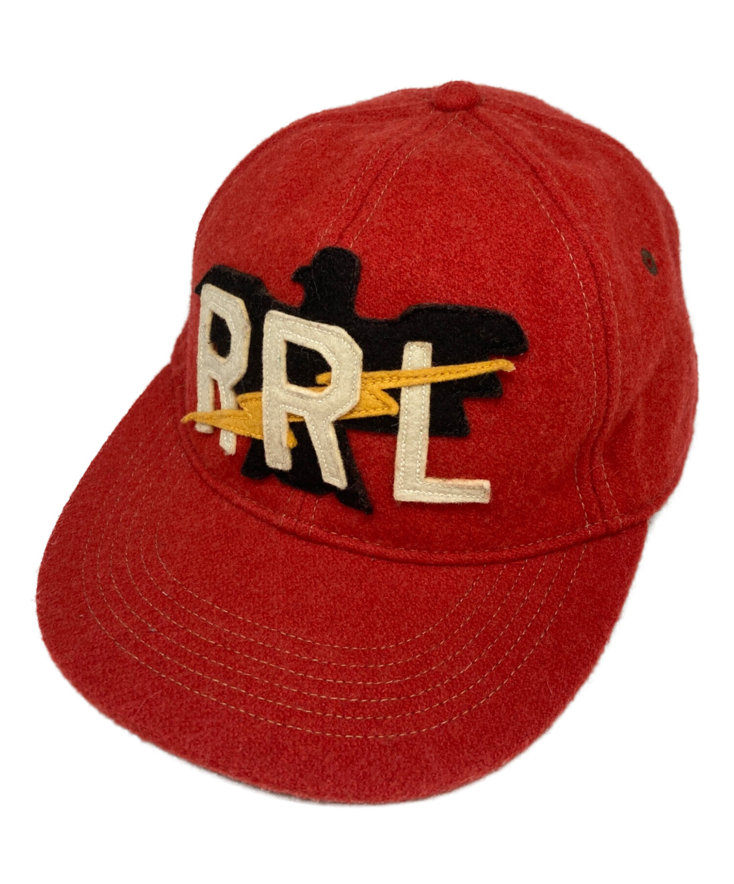 中古・古着通販】RRL (ダブルアールエル) ロゴ ウールブレンド