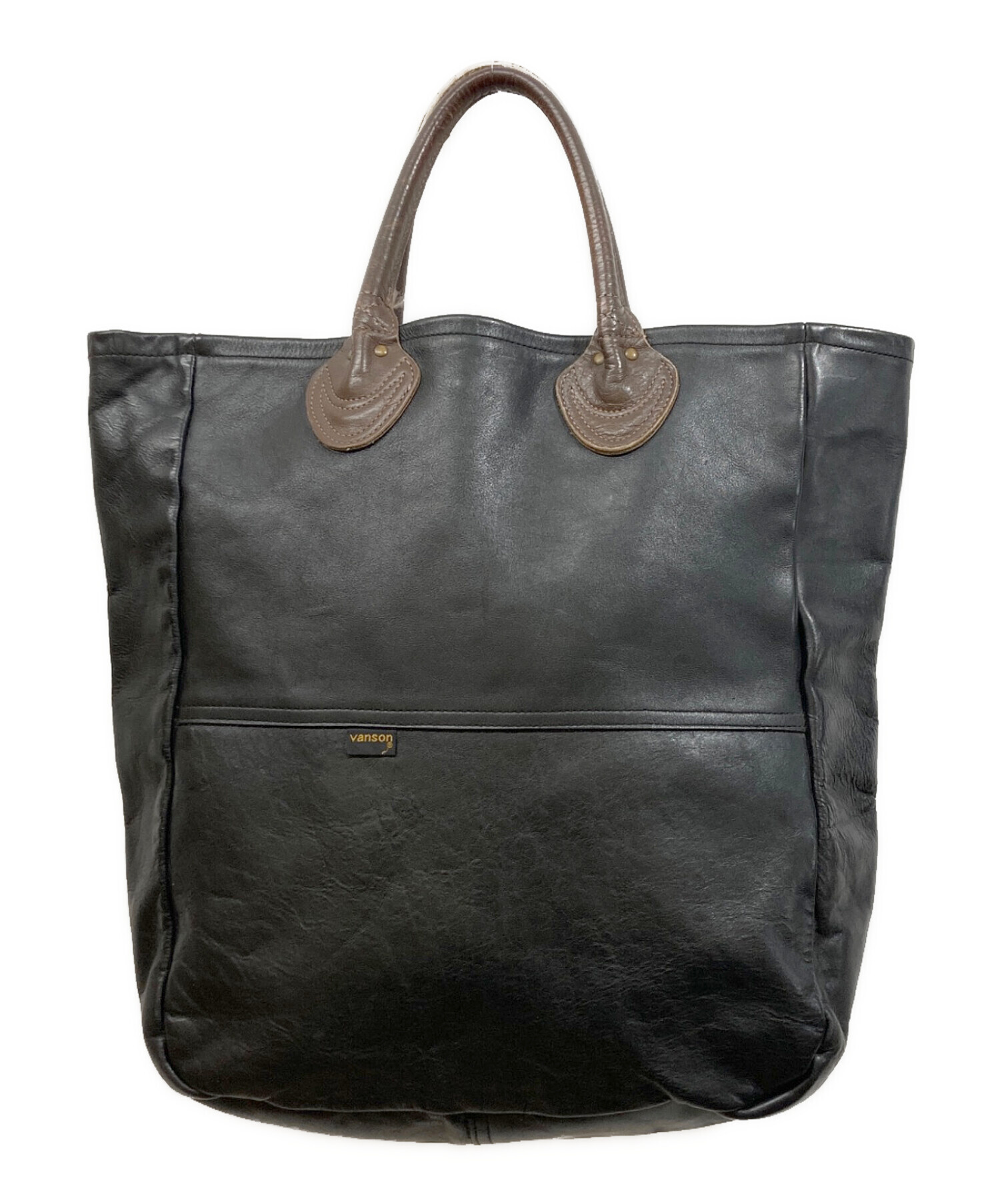 中古・古着通販】VANSON (バンソン) SHORT HANDLE SIMPLE TOTE