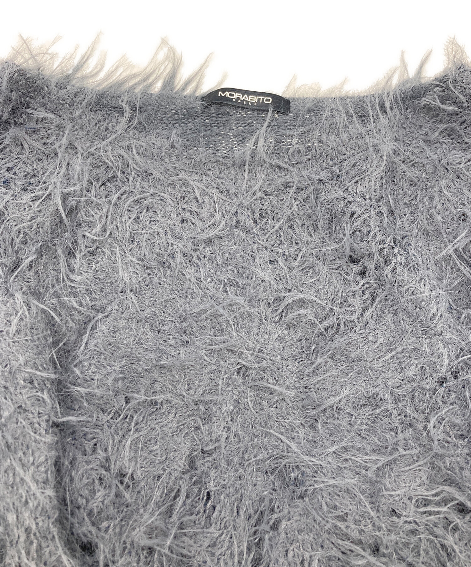 中古・古着通販】MORABITO (モラビト) FURGY ファーライク ニット
