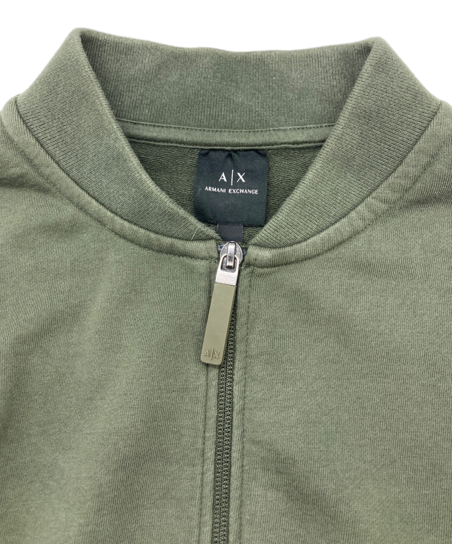 ARMANI EXCHANGE アルマーニ エクスチェンジ ナイロン ジップジャケット S ライトグリーン レディース 古着 中古 USED 中古・古着通販】ARMANI EXCHANGE (アルマーニ エクスチェンジ