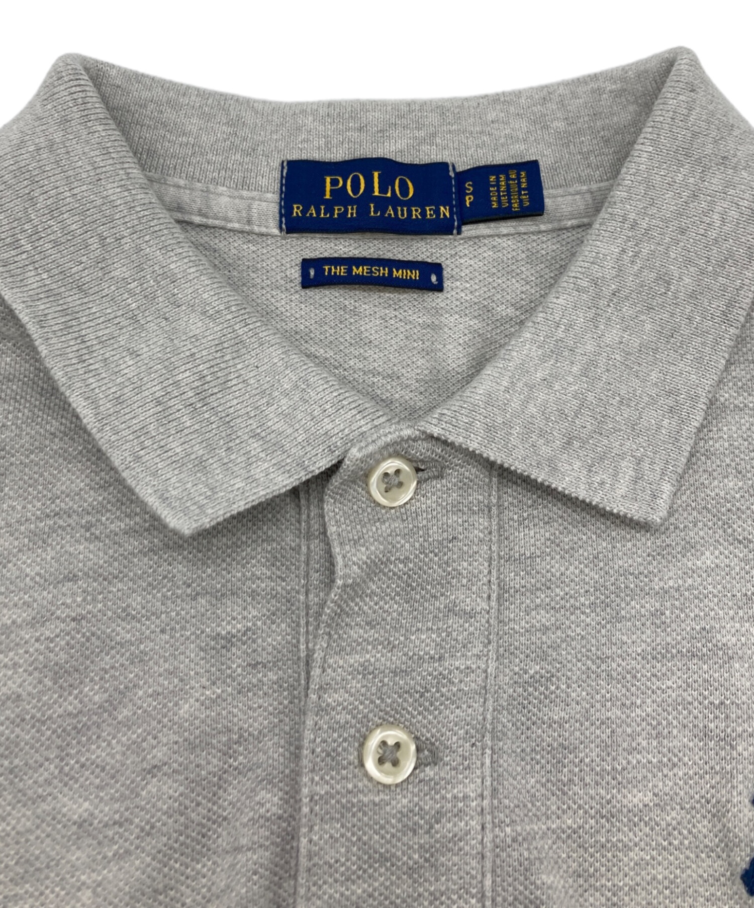POLO Ralph Lauren ポロシャツ 濃グレー S 中古・古着通販】POLO RALPH LAUREN (ポロ・ラルフローレン) QR