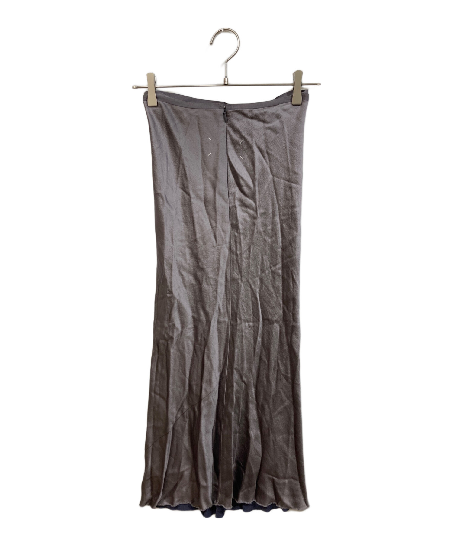 MARTIN MARGIELA④ マルタンマルジェラ④ サテンプリーツスカート 中古・古着通販】Maison Margiela (メゾンマルジェラ) サテンマキシ