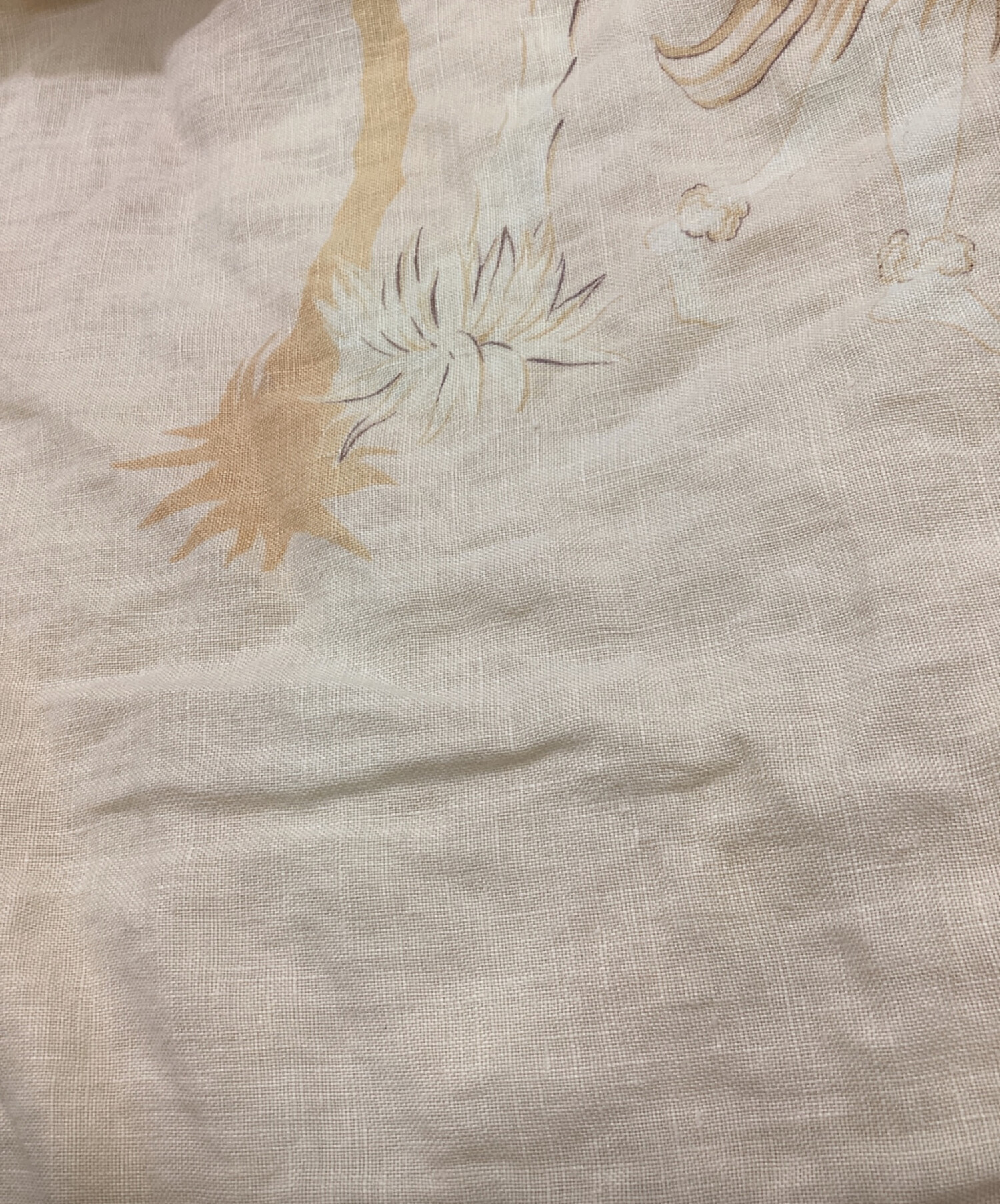 中古・古着通販】TOMMY BAHAMA (トミーバハマ) リネンシャツ イエロー 