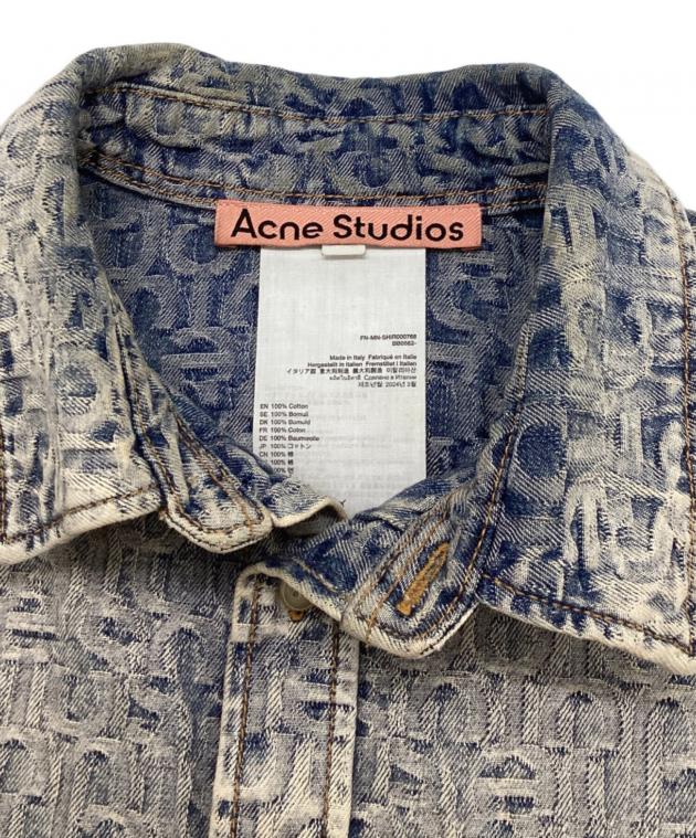 2月限定値下げ　春　アクネストゥディオス　デニムシャツ　acnestudios 中古・古着通販】Acne studios (アクネ ストゥディオズ) モノグラム