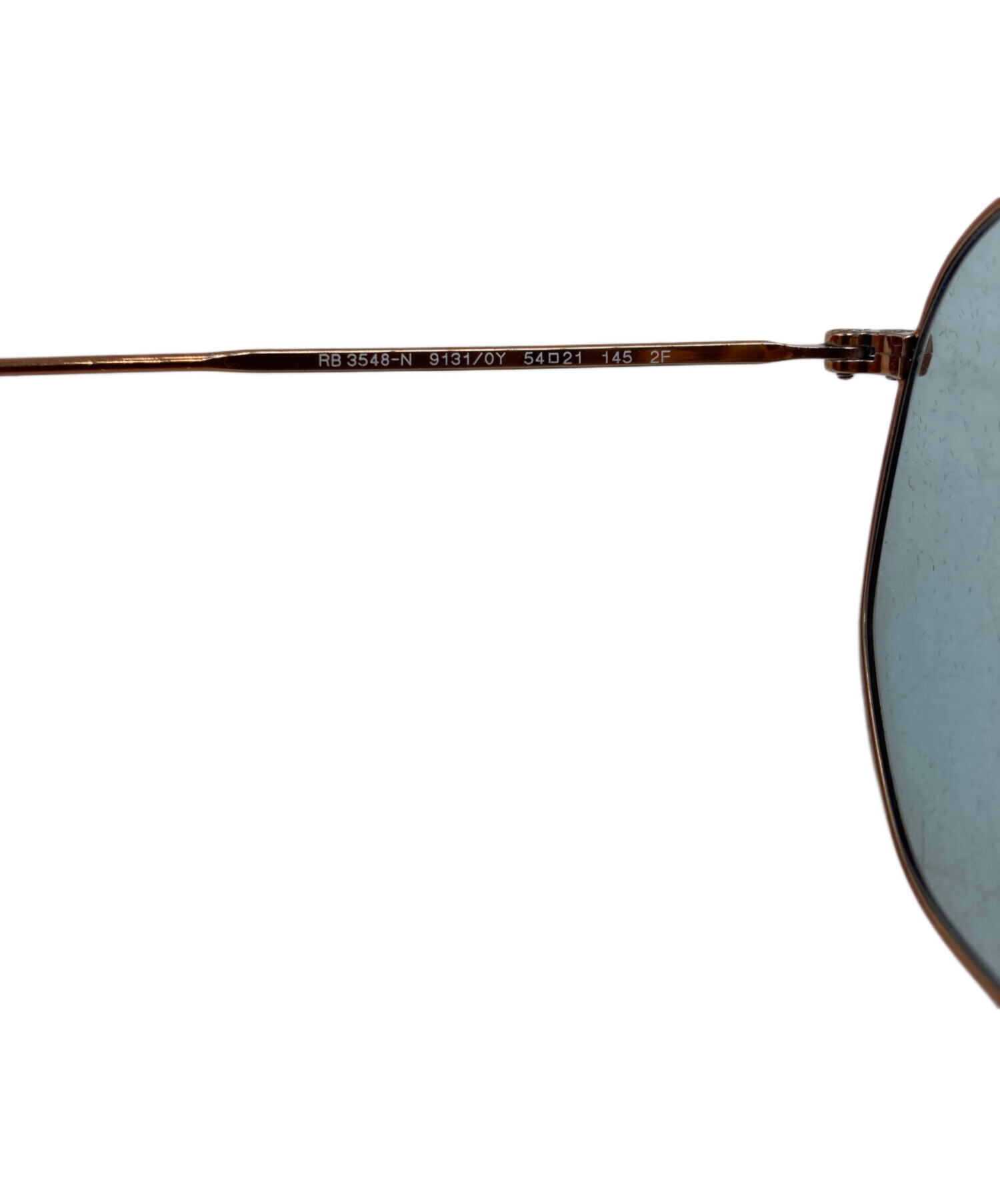 中古・古着通販】RAY-BAN (レイバン) HEXAGONAL FLAT LENSES ブラウン 