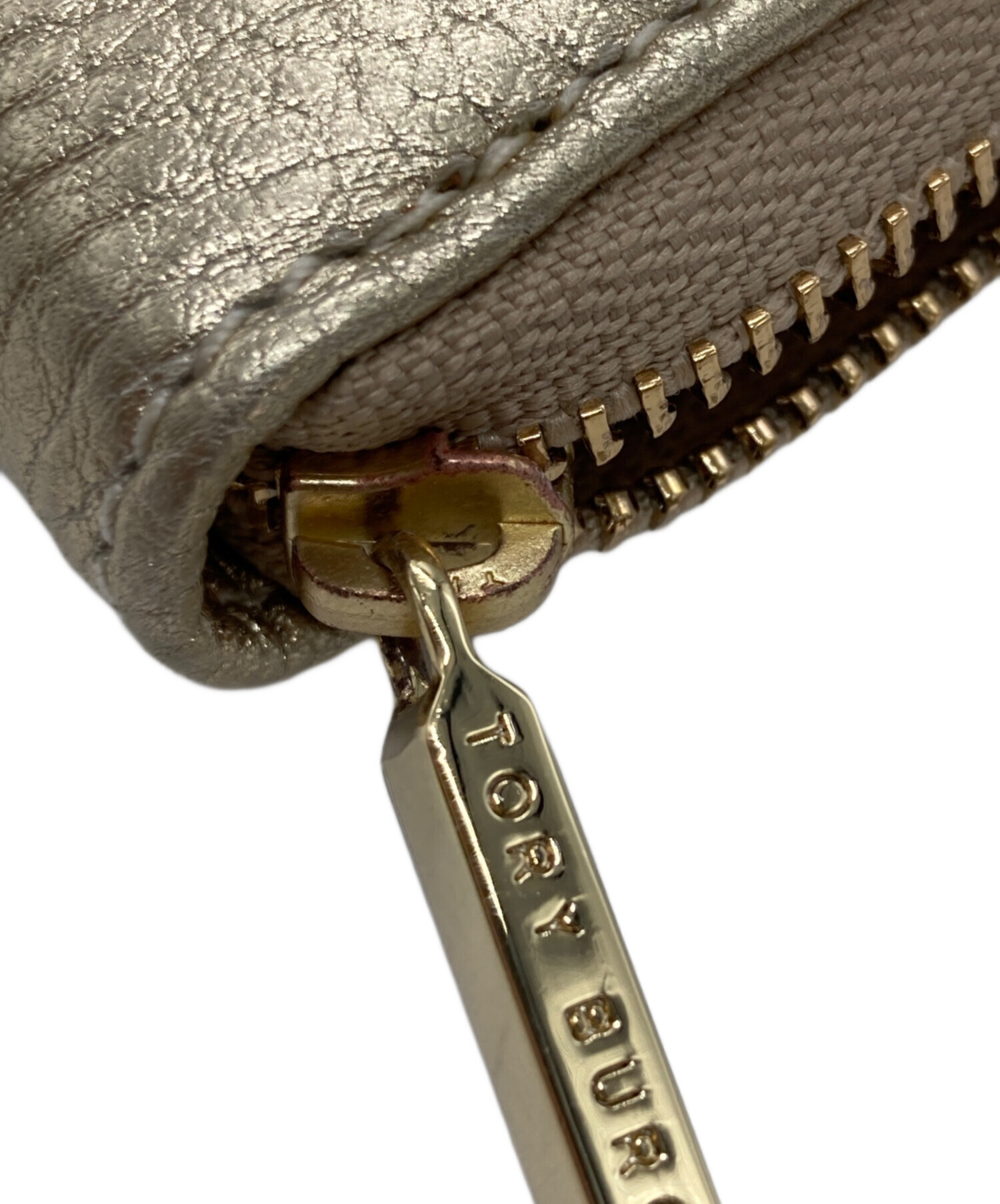 中古・古着通販】TORY BURCH (トリーバーチ) コインケース ゴールド 