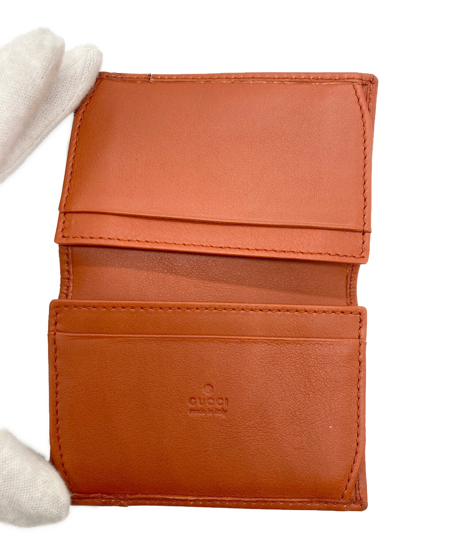 中古・古着通販】GUCCI (グッチ) カードケース ブラウン｜ブランド