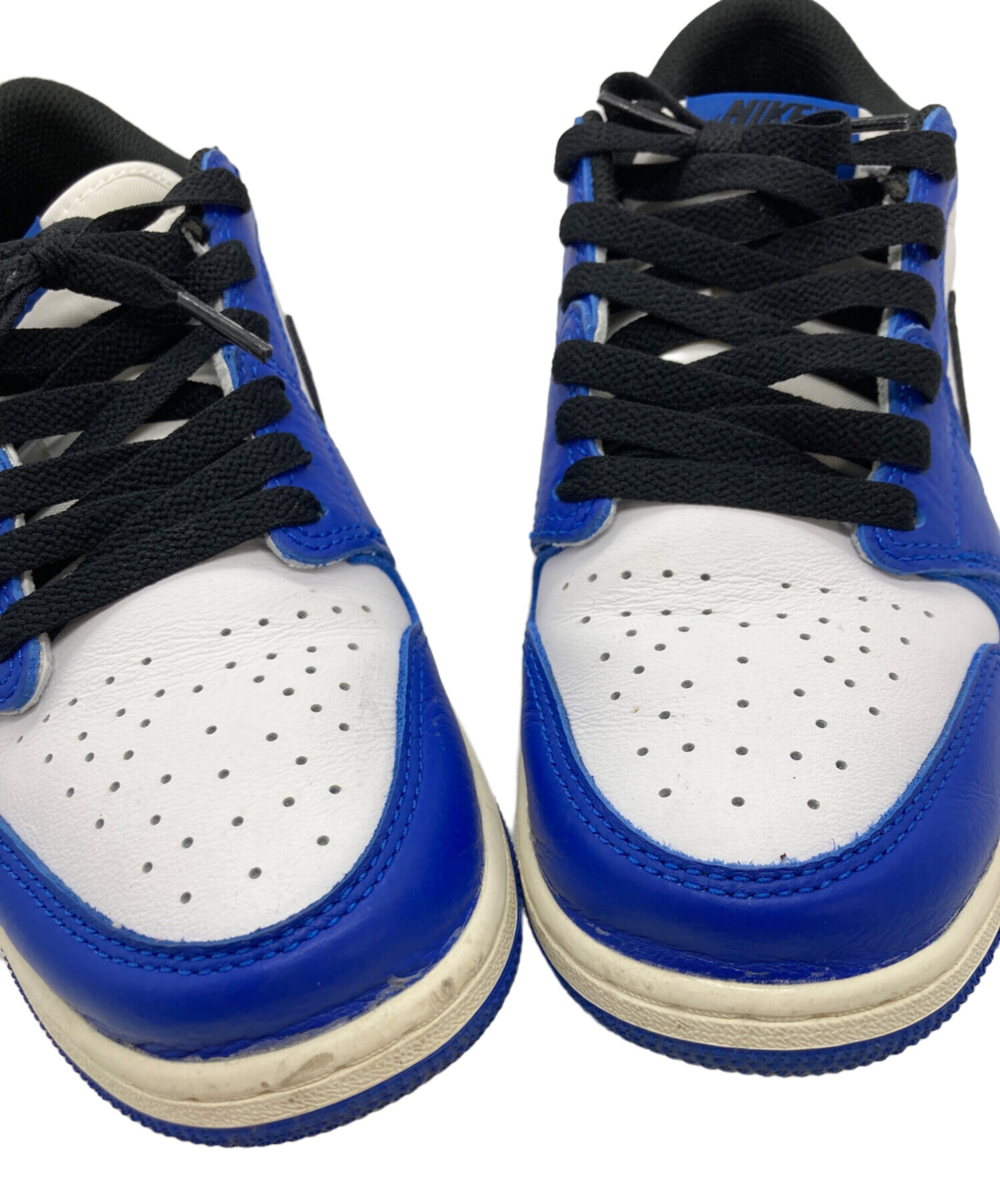 中古・古着通販】NIKE (ナイキ) スニーカー ホワイト×ブルー サイズ