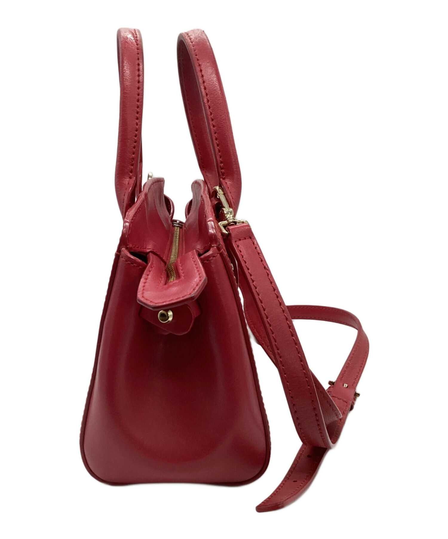 中古・古着通販】FURLA (フルラ) 2WAYショルダーバッグ レッド