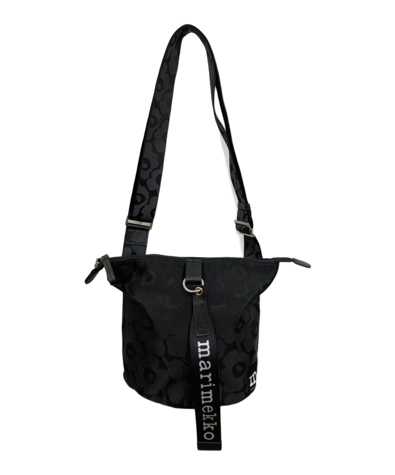 新品未使用　marimekko Marimekko Metka Piccolo Kioski shoulder bag, black - white