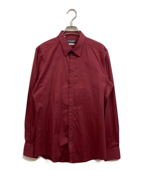 DOLCE & GABBANA 赤 長袖シャツ 中古・古着通販】DOLCE & GABBANA (ドルチェ＆ガッバーナ) 長袖シャツ