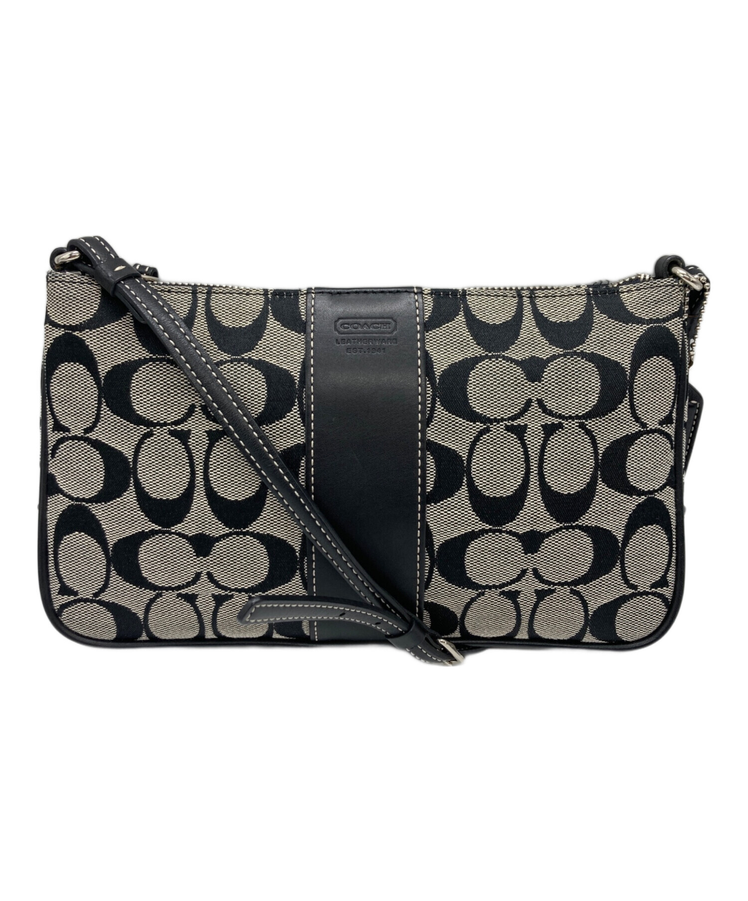 中古・古着通販】COACH (コーチ) ショルダーバッグ グレー｜ブランド